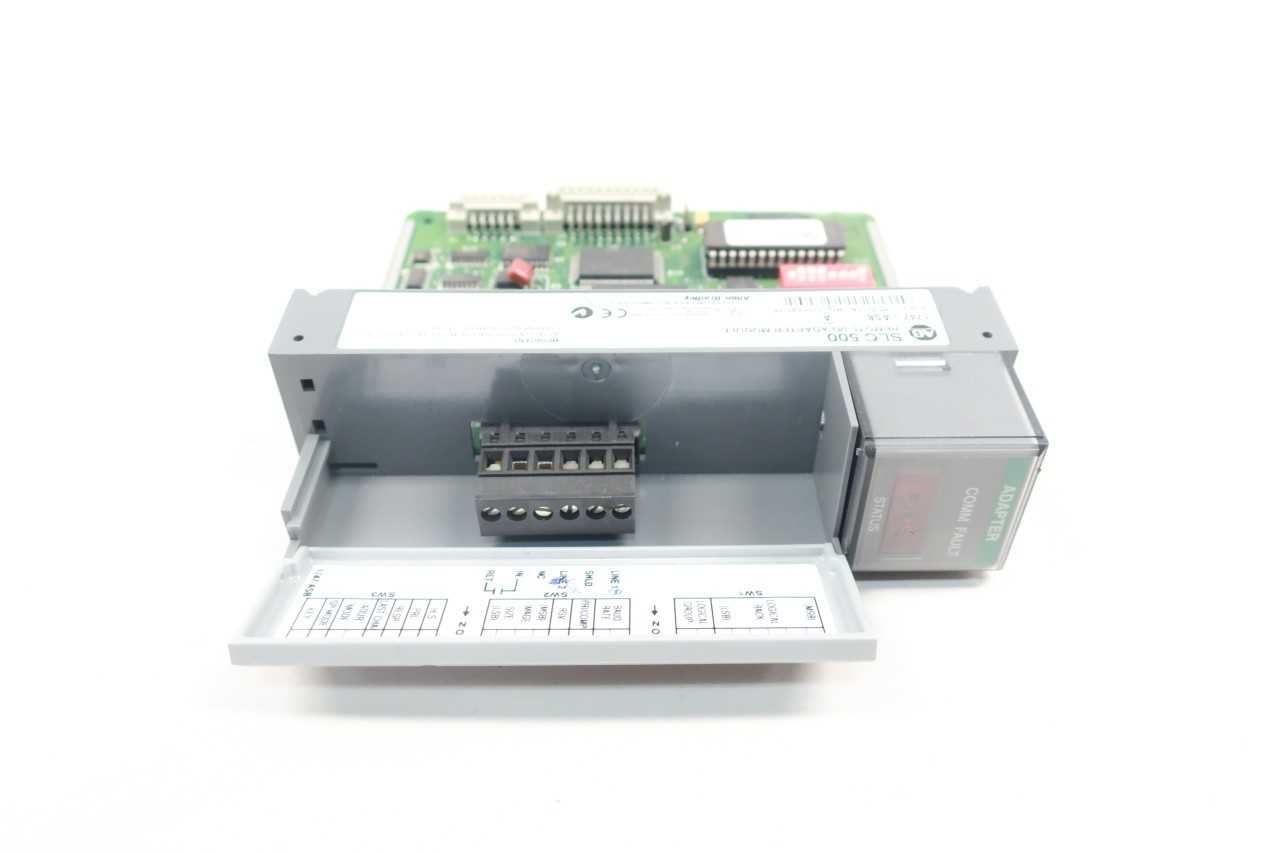 ALLEN BRADLEY 1747-ASB REMOTE ADAPTER SER A I/O MODULE - AUTOMATION & CONTROLS