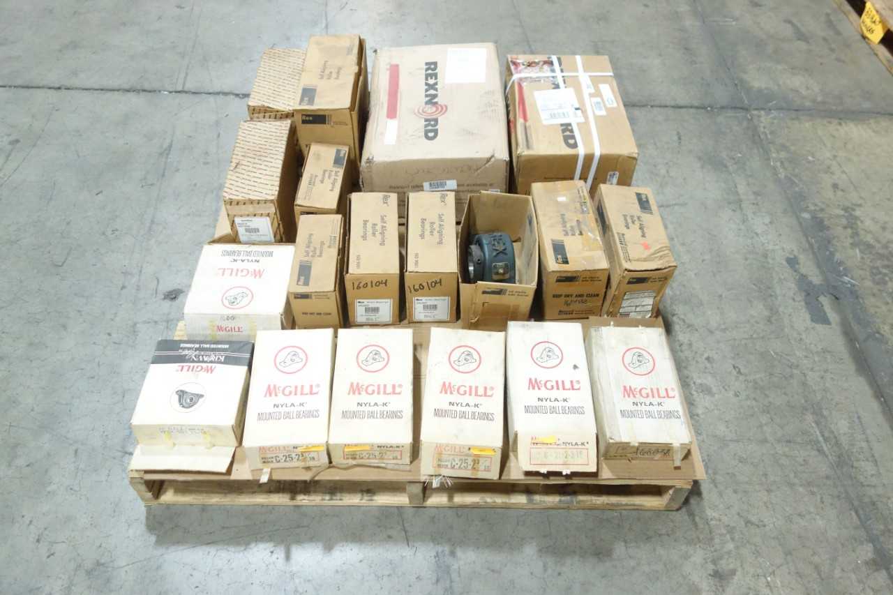 PALLET OF ASSORTED BEARINGS - BEARINGS