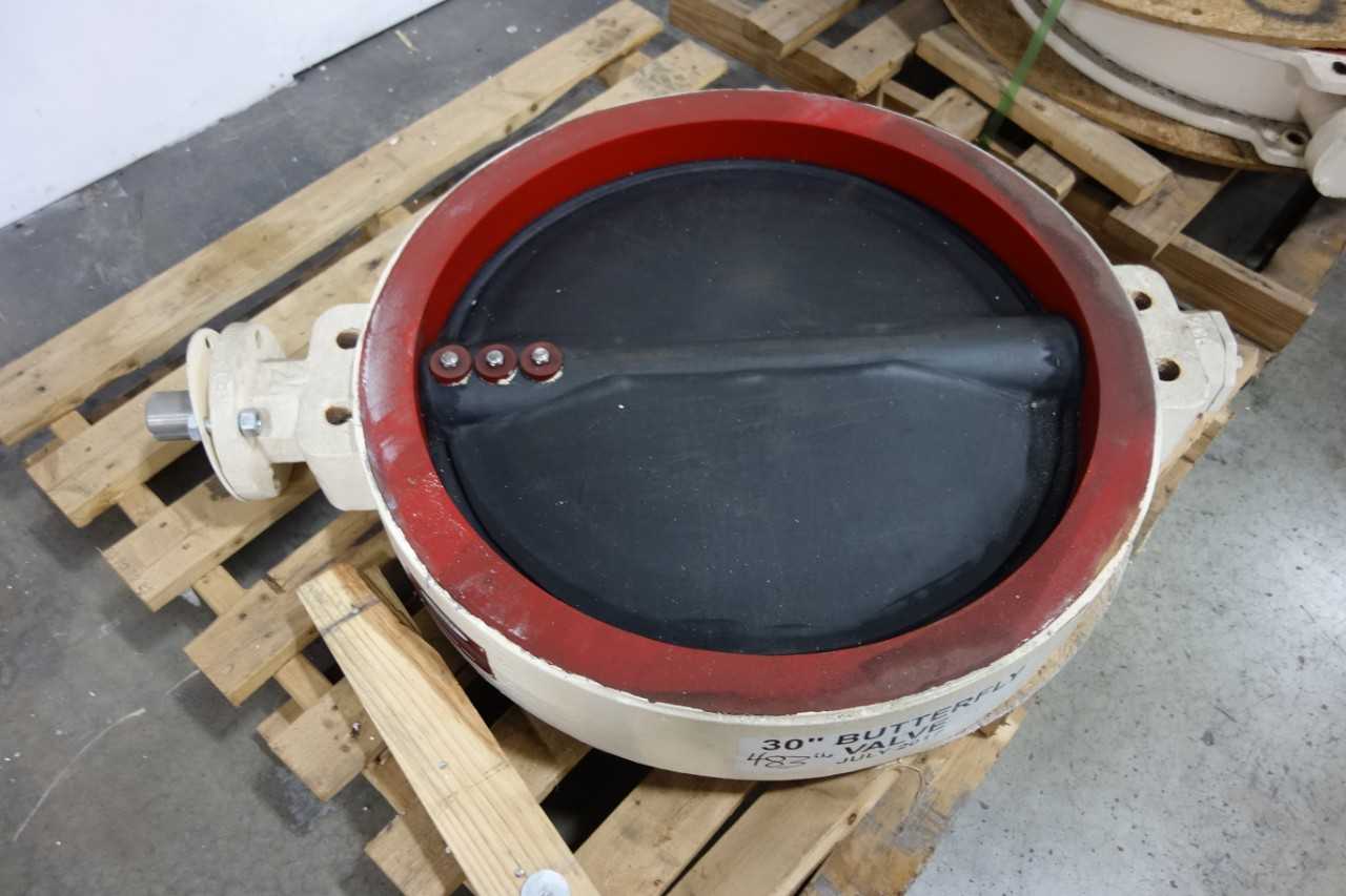 LOT OF 2 TOWNLEY 30" BUTTERFLY VALVES - BUTTERFLY VALVE