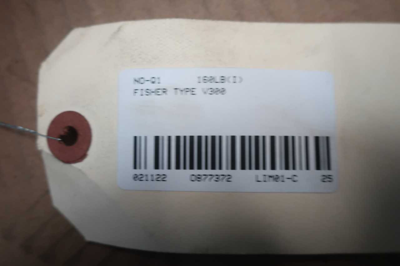FISHER TYPE V300 PNEUMATIC 2052 300 STEEL FLANGED 2IN CONTROL VALVE - CONTROL VALVE