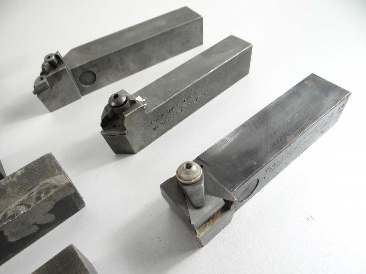 8 Assorted Indexable Lathe Tool Holders - MACHINING ACCESSORIES & TOOLING