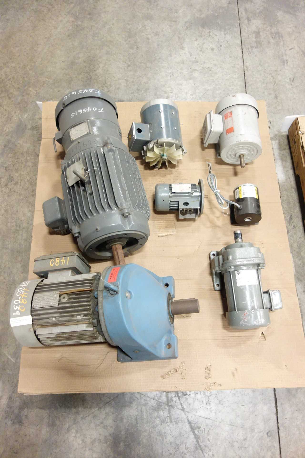 2 PALLETS OF ASSORTED ELECTRICAL MOTORS - ELECTRIC MOTORS