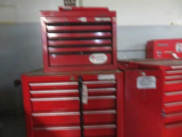 7 Drawer Tool Box Snap On with work table and 5 drawer tool box on top - MISCELLANEOUS