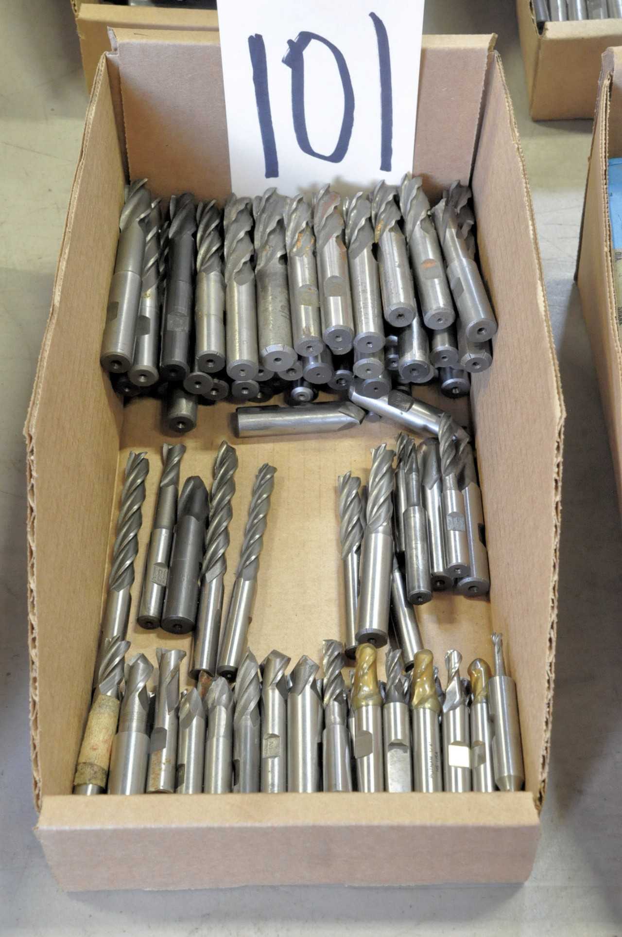 Lot-Single End Mills in (1) Box - ELECTRIC POWER TOOLS