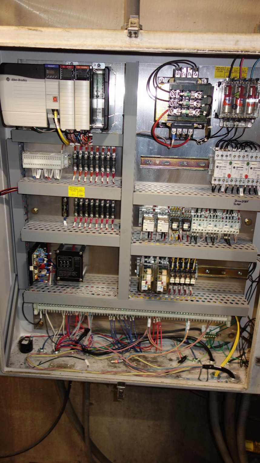 US FILTER CONTROL PANEL W/ ALLEN BRADLEY 1756 CONTROLLER - AUTOMATION & CONTROLS