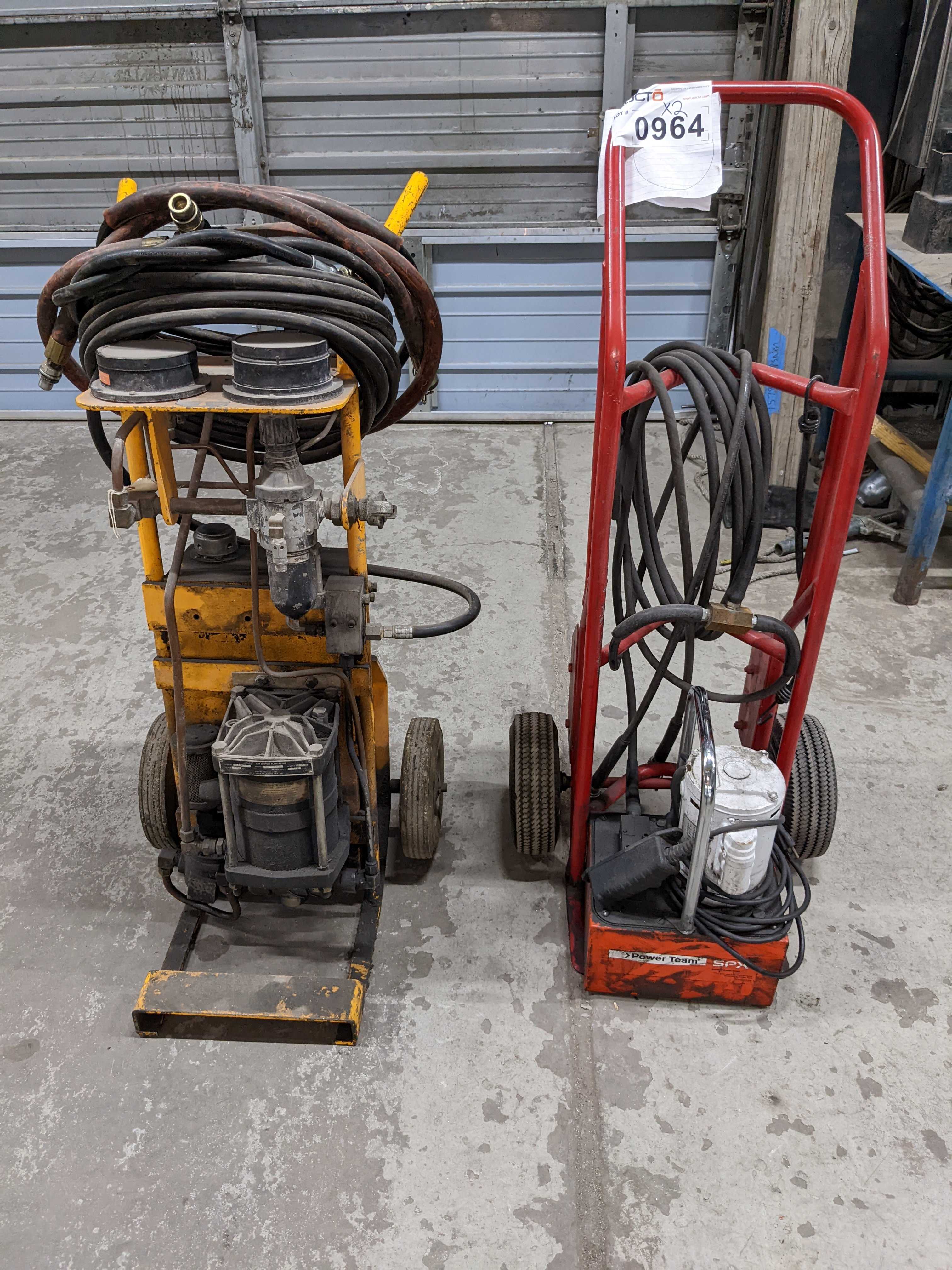 LOT OF TWO POWER PACKS - INDUSTRIAL PARTS LOT OF TWO POWER PACKS - INDUSTRIAL PARTS
