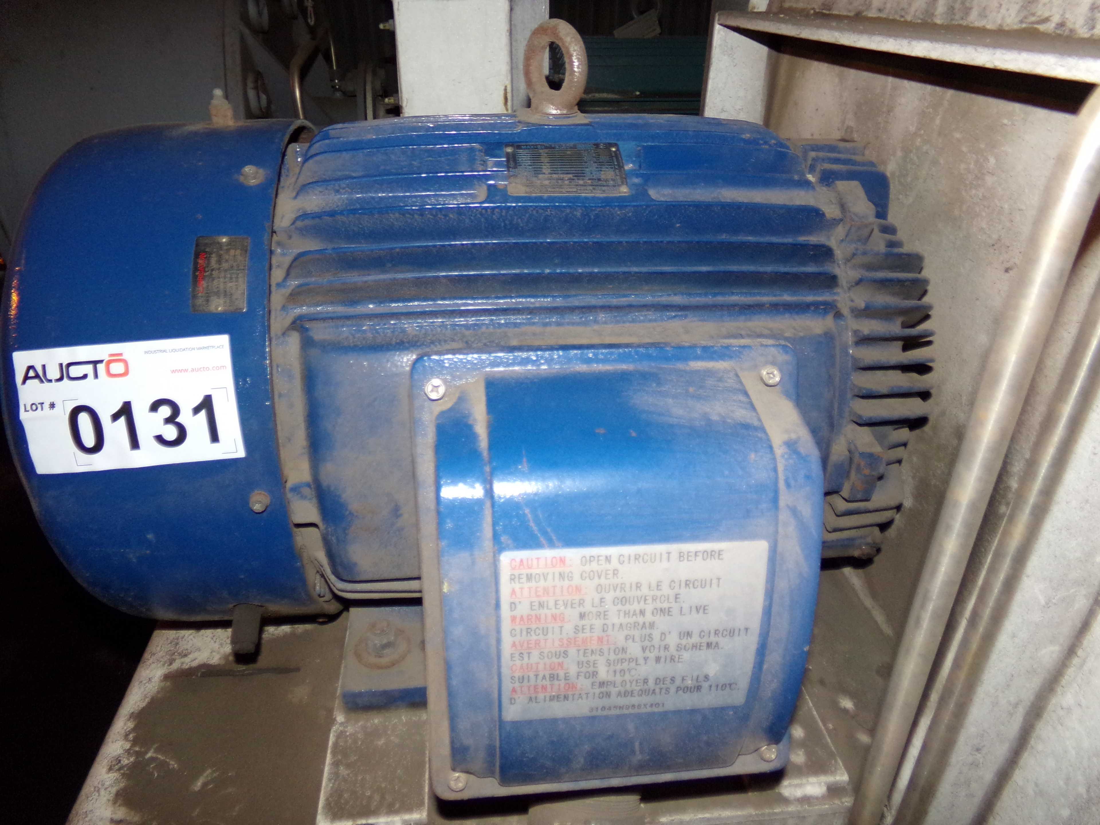 2003 TECO WESTINGHOUSE AEHHUN ELECTRIC MOTOR - ELECTRIC MOTORS