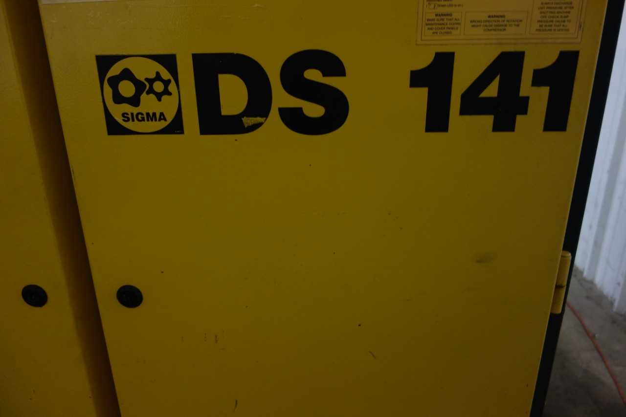 KAESER DS141 COMPRESSOR, 100HP, 460V, 60HZ, 17.35kA - AIR COMPRESSORS