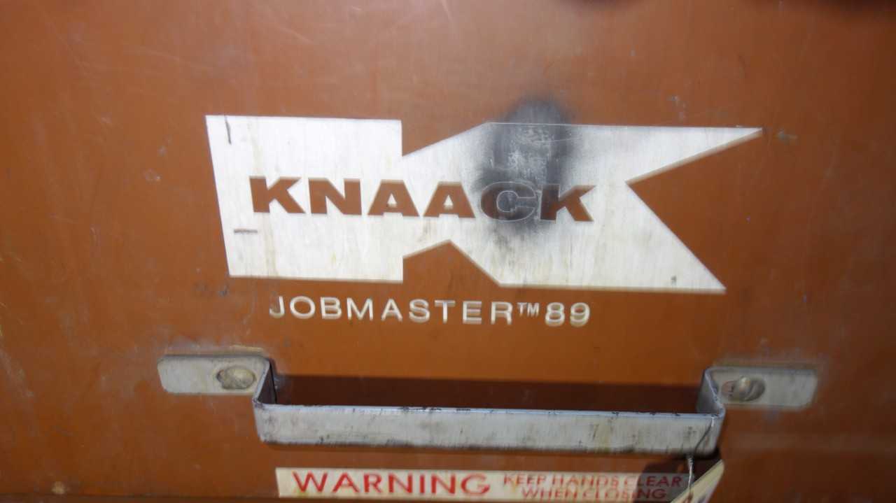 KNACK JOB BOX WITH SPARE PARTS AND SUPPLIES - MISCELLANEOUS