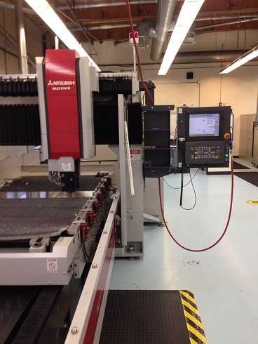 MITSUBISHI HYBRID 2-D HVII CNC LASER, 4'x 8', NEW 2011 - MACHINING EQUIPMENT