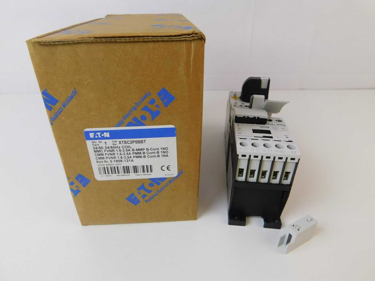 Quantity of 9x XTSC2P5BBT Starters - MOTOR STARTERS