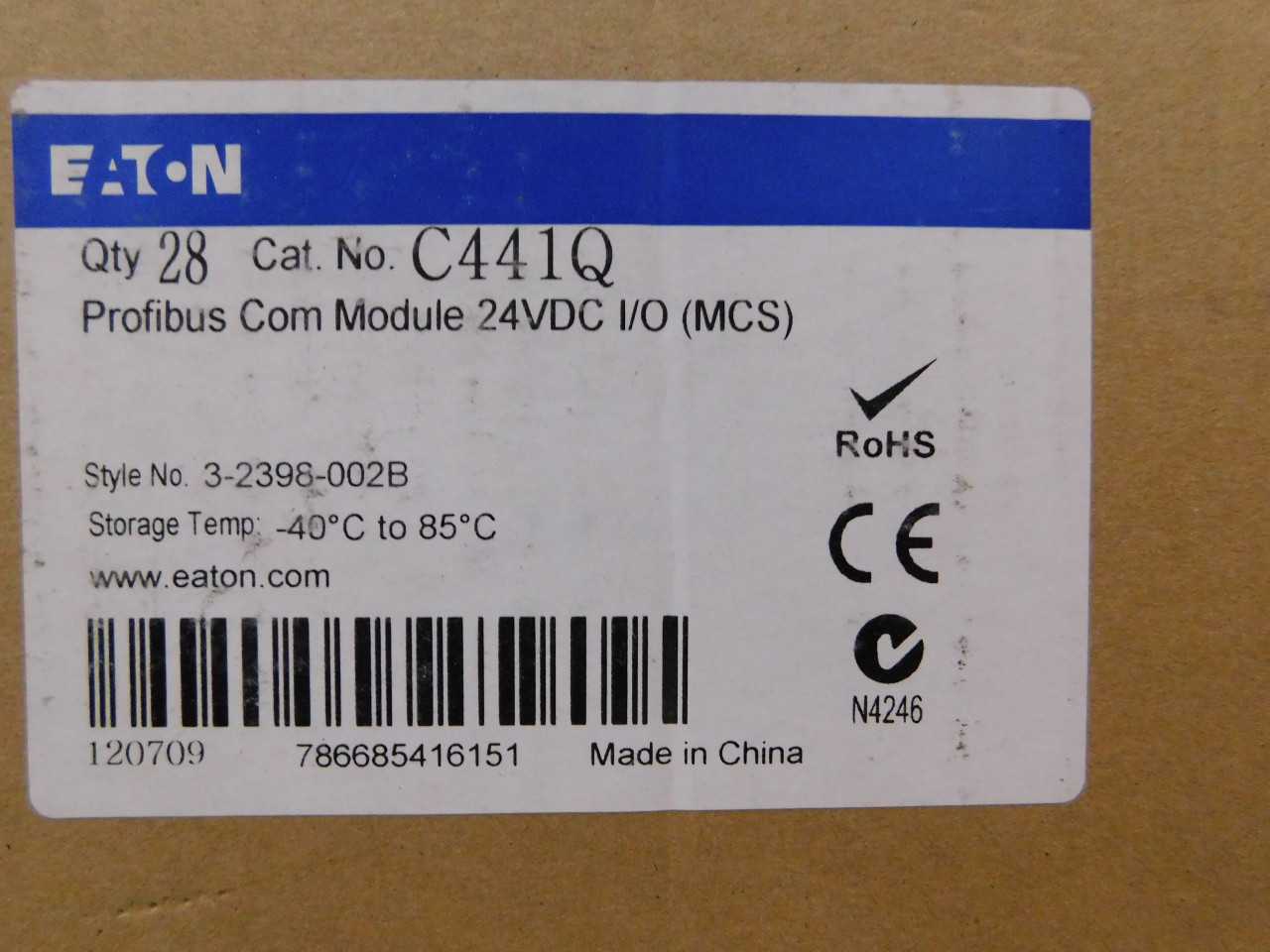 Lot of 1 Box of 28 Com Modules - ELECTRICAL COMPONENTS