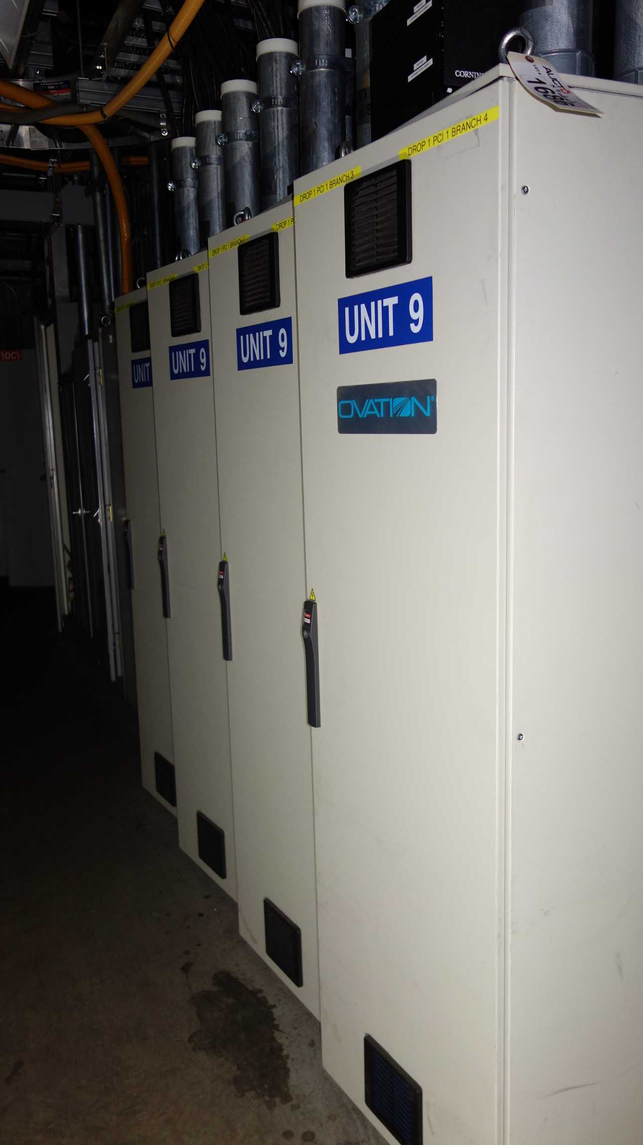 X4 WESTINGHOUSE OVATION CONTROL CABINET W/ MODULES - AUTOMATION & CONTROLS
