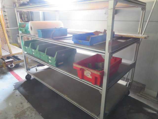Aluminum Cart on Wheels - MISCELLANEOUS