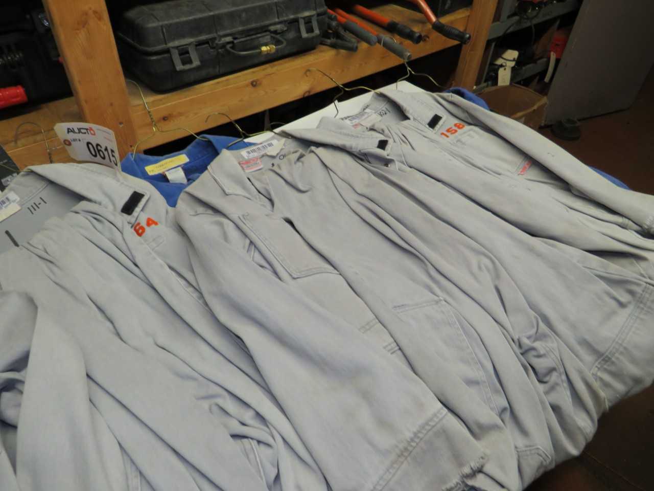 LOT OF 10 ASSORTED FLAME RESISTANT COVERALLS - SAFETY SWITCH