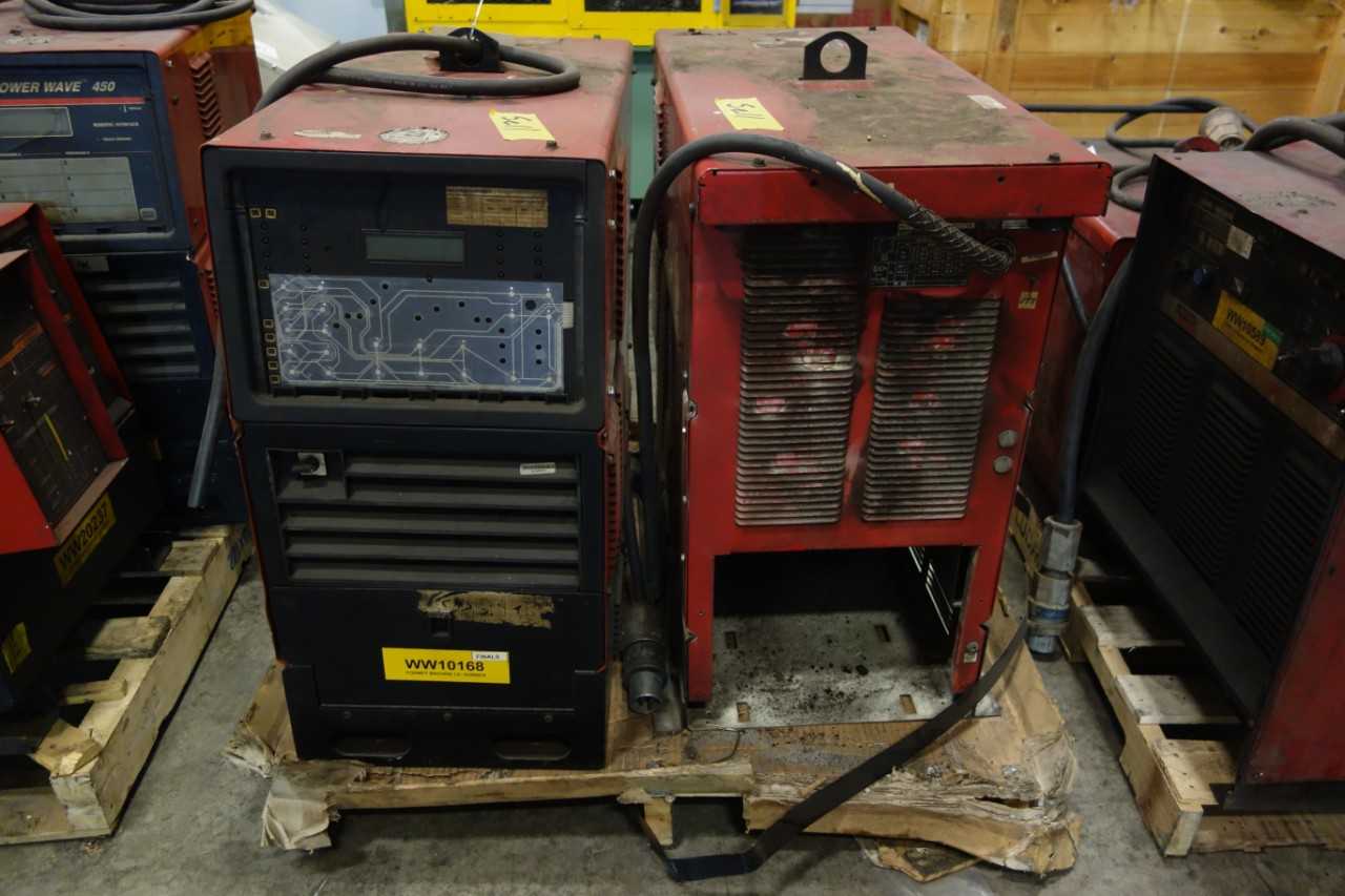 LOT OF 2 LINCOLN ELECTRIC POWER WAVE WELDERS - MACHINING ACCESSORIES & TOOLING
