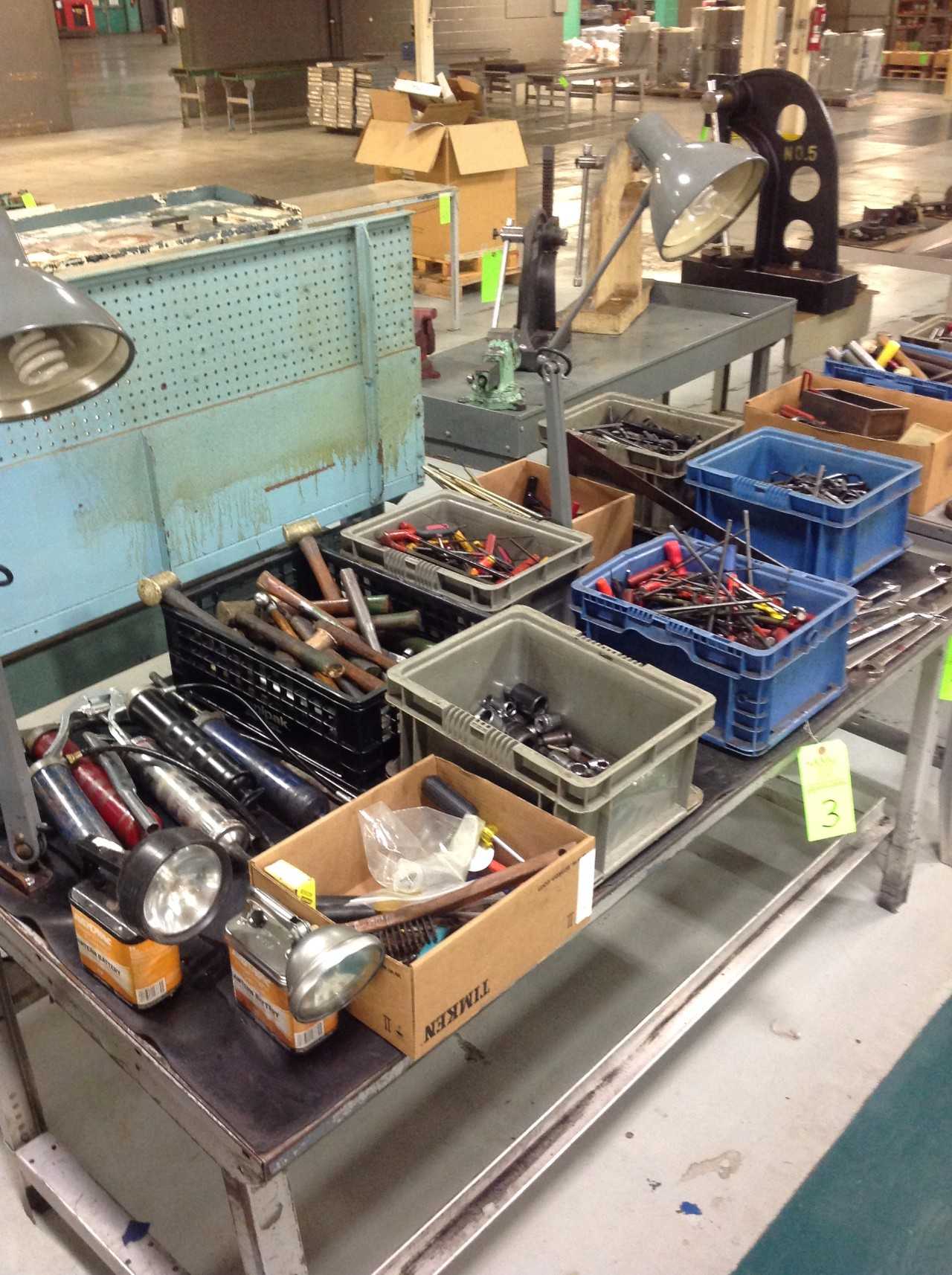 Lot of misc hand tools - ELECTRIC POWER TOOLS