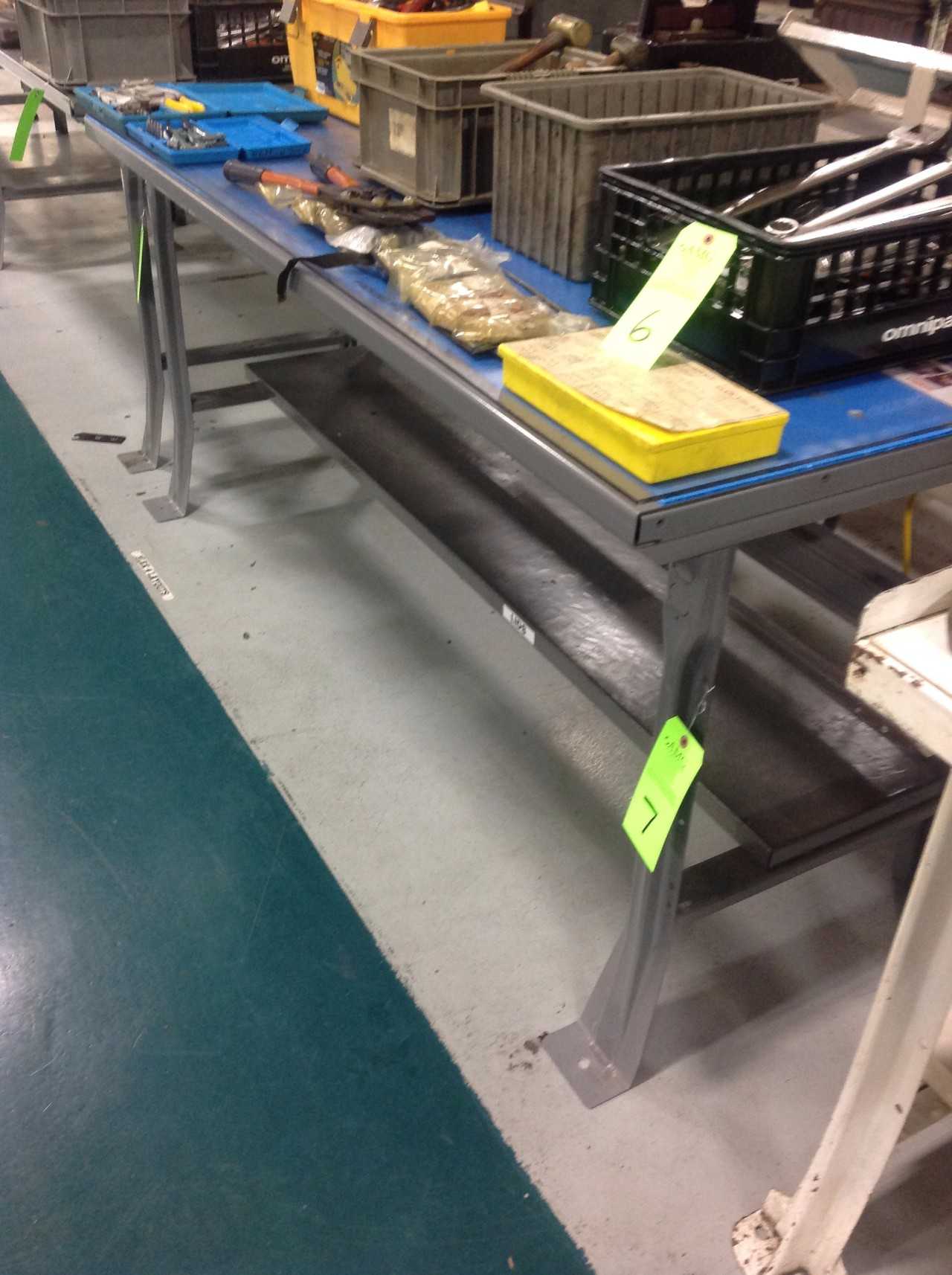 lot of Metal work benches - MISCELLANEOUS