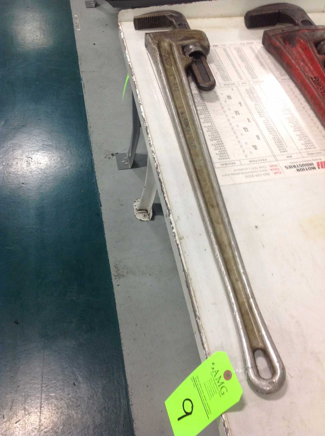 Rigid Heavy Duty Aluminum Pipe Wrench 48" - HAND TOOLS