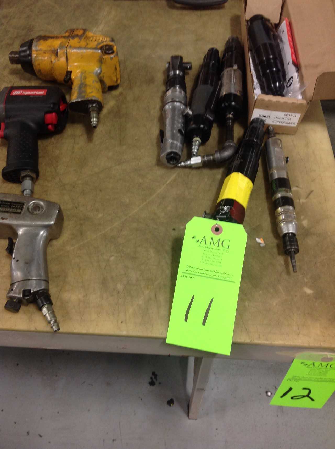 Lot of various Pneumatic hand Tools, Bostich Staplers, Pneumatic Air Chisels - ELECTRIC POWER TOOLS