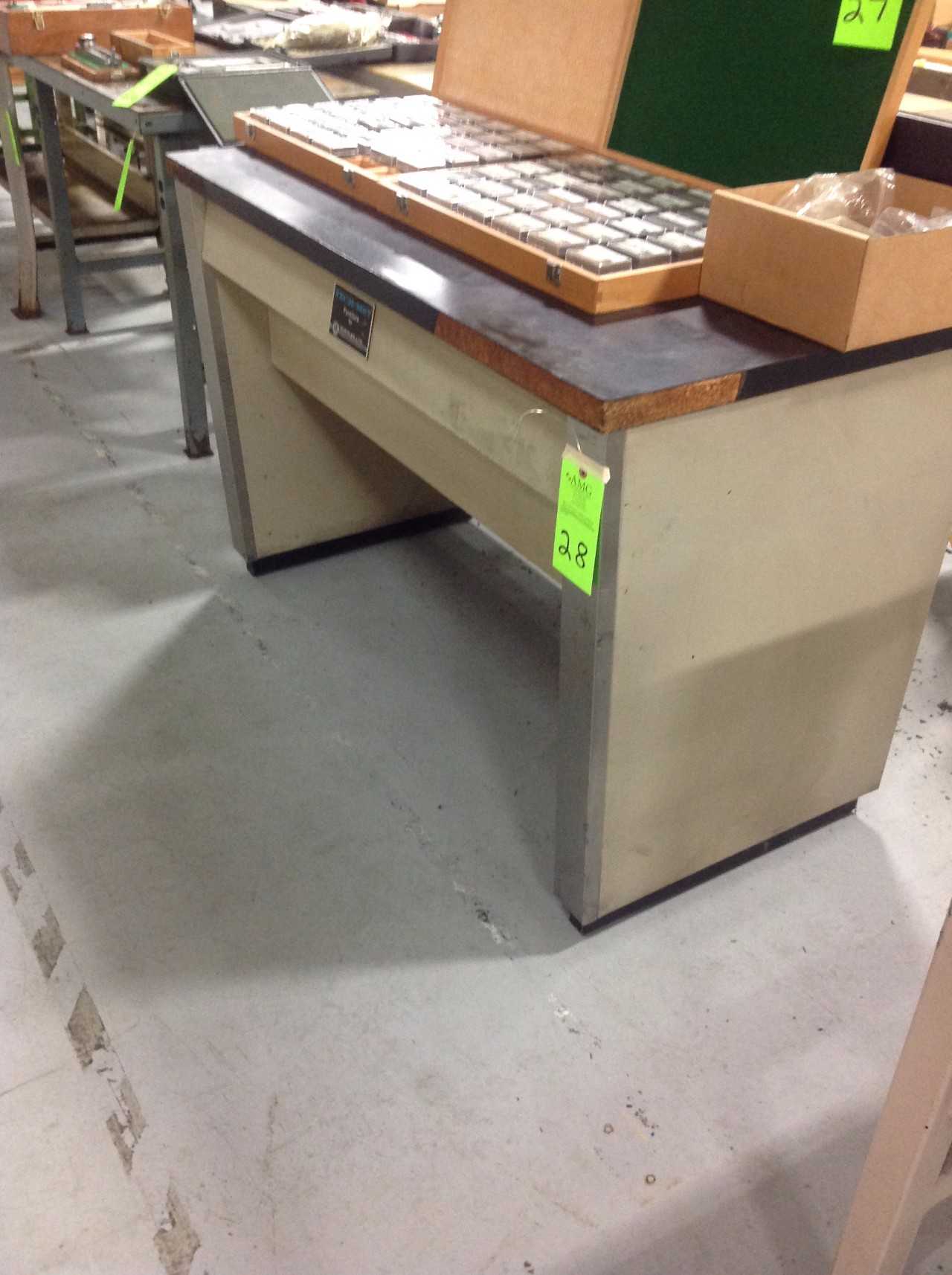 Lot of (7) Various metal work Benches 84"x30"x35'T, 48"X20"x34"T, 60"x30"x34"T, 52"x27"x35"T, 30"X60"X34"T, 60"X27"X34"T, "72x28"x34"T - MISCELLANEOUS