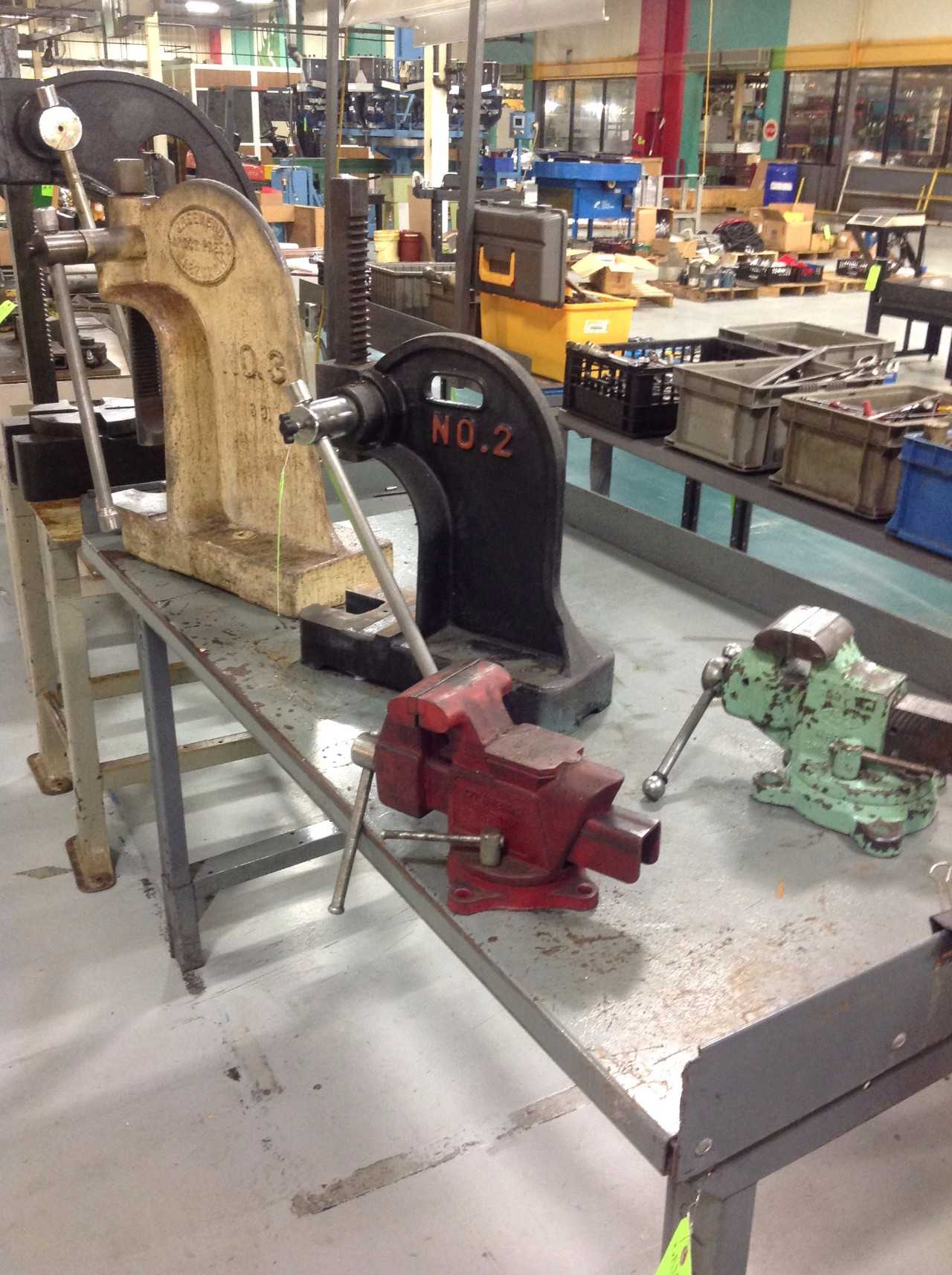 Greenerd And Dayton Arbor presses  - MECHANICAL STAMPING PRESSES