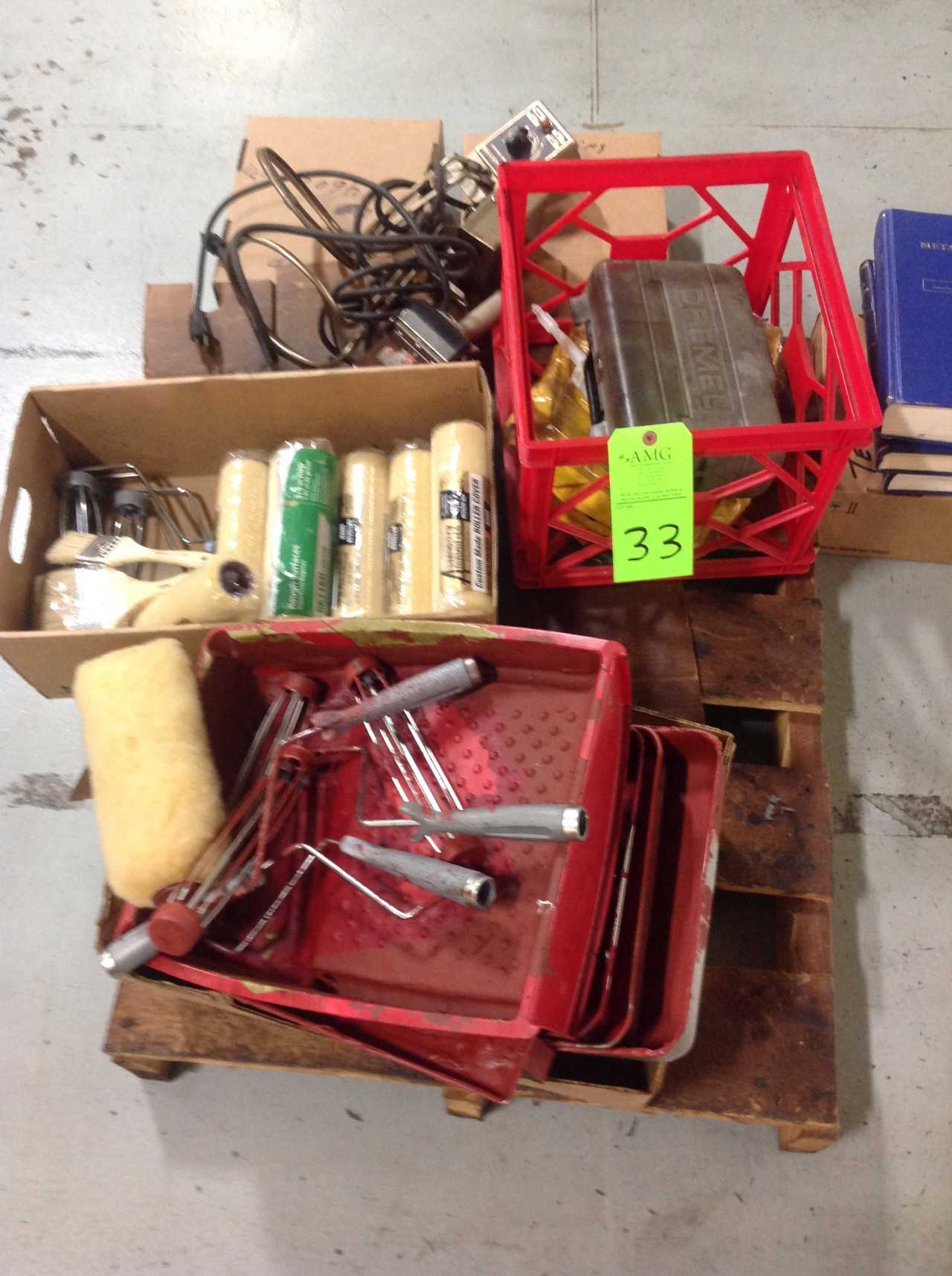 Lot of Misc. Paint supplies - MISCELLANEOUS