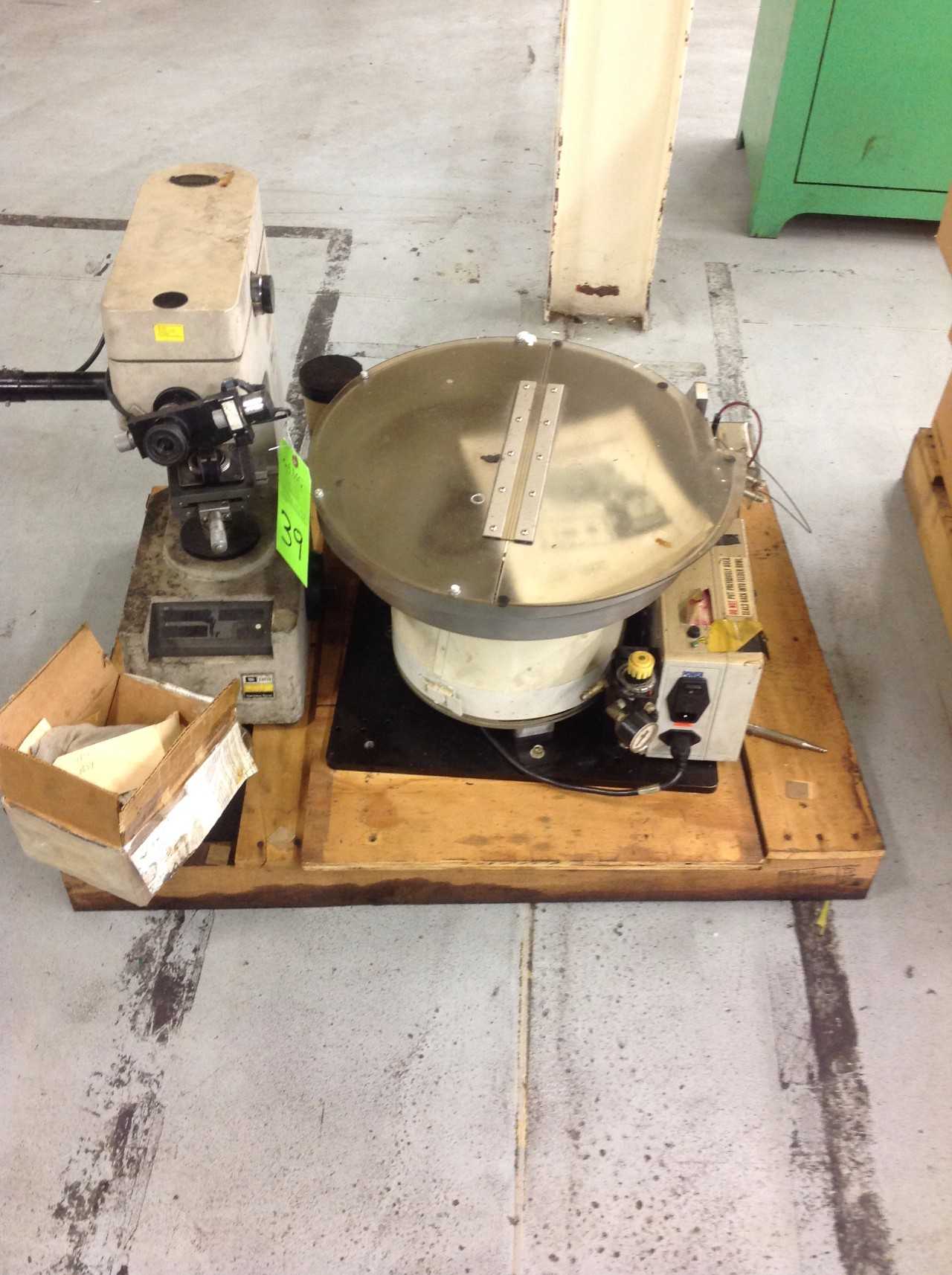 Leco hardness tester, and lot of lab support supplies - LAB & SCIENTIFIC