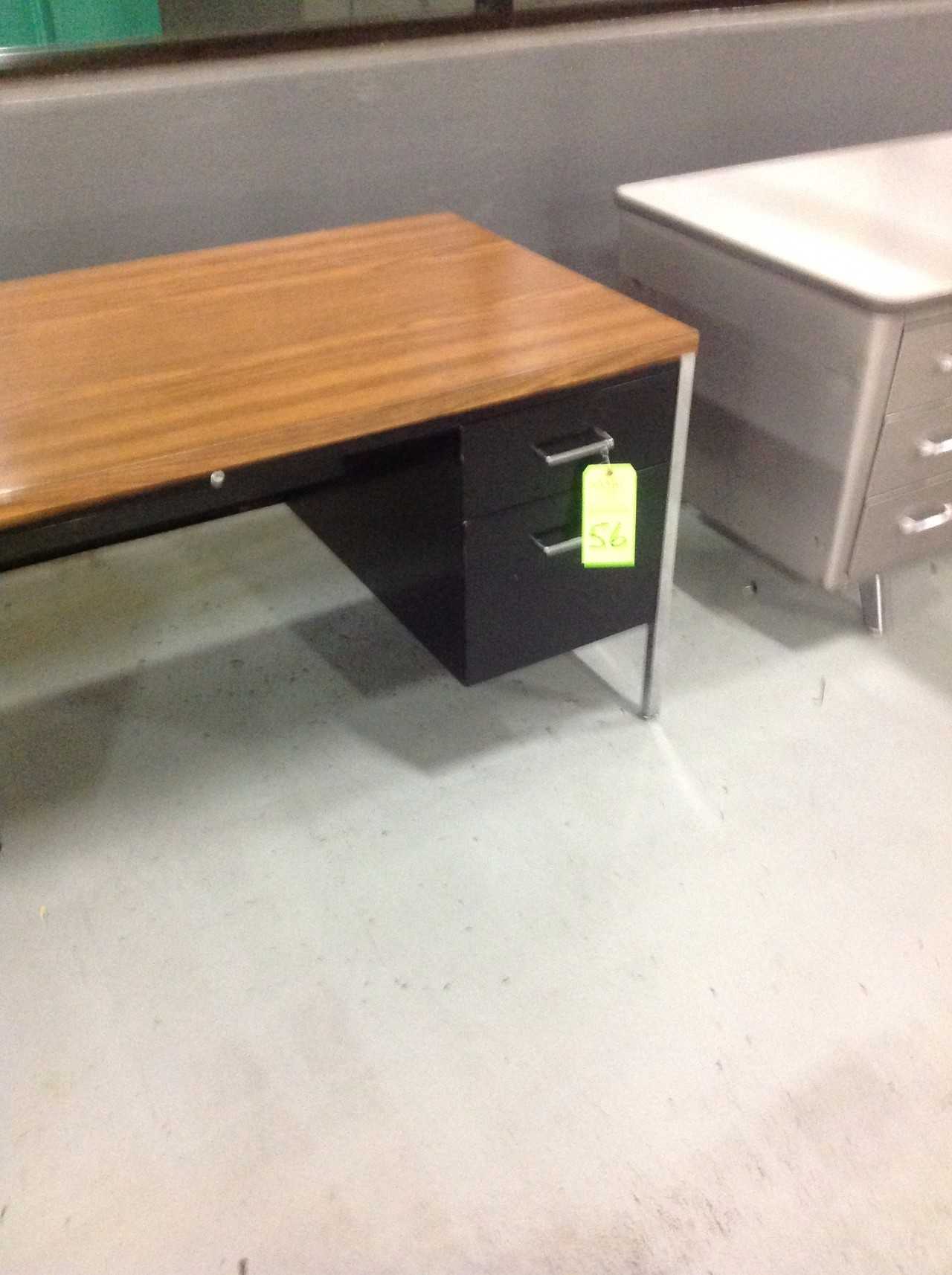 Lot w/ (6) Metal Desks - MISCELLANEOUS
