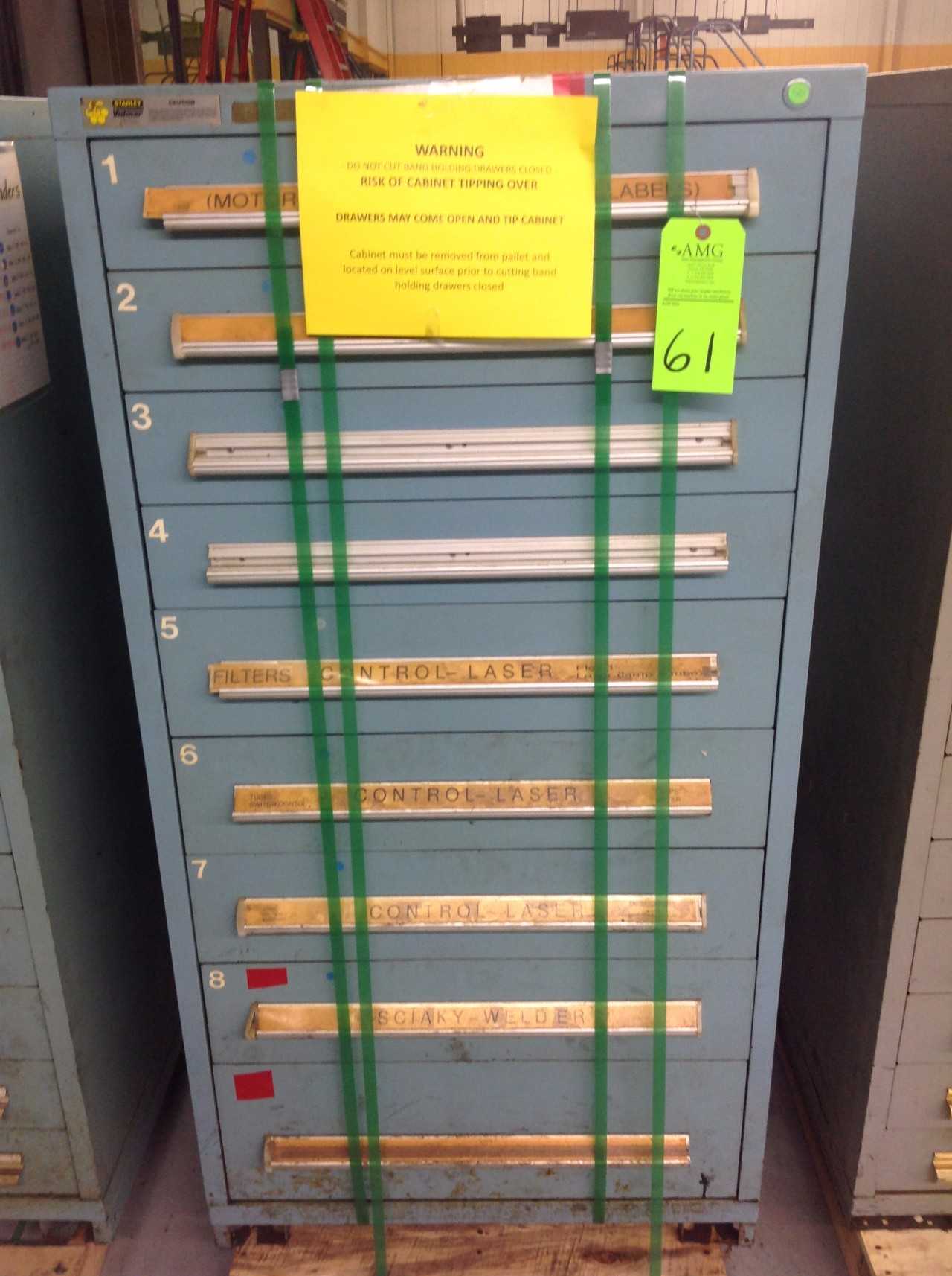 Stanley Vidmar 9 Drawer Tool Cabinet - TOOL STORAGE