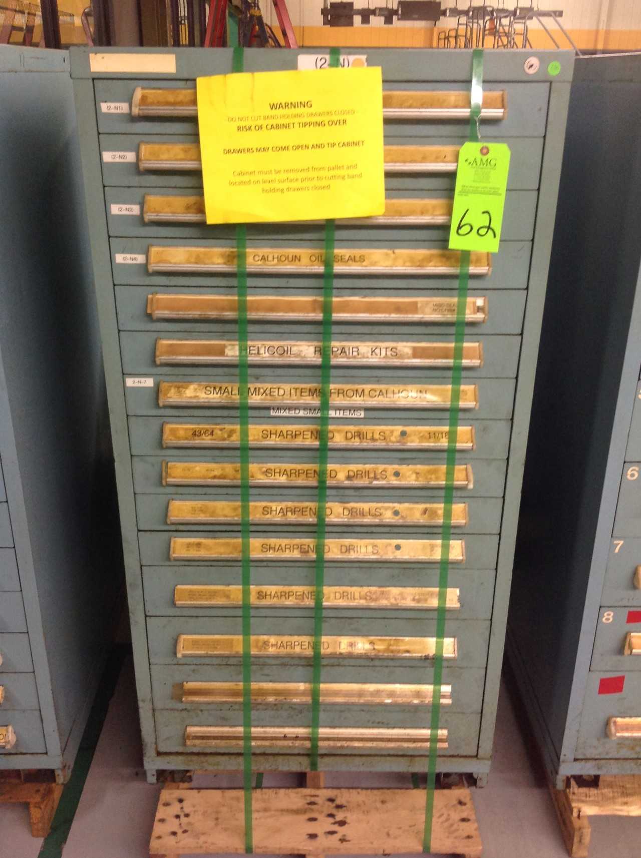 Stanley Vidmar 15 Drawer Tool Cabinet - TOOL STORAGE