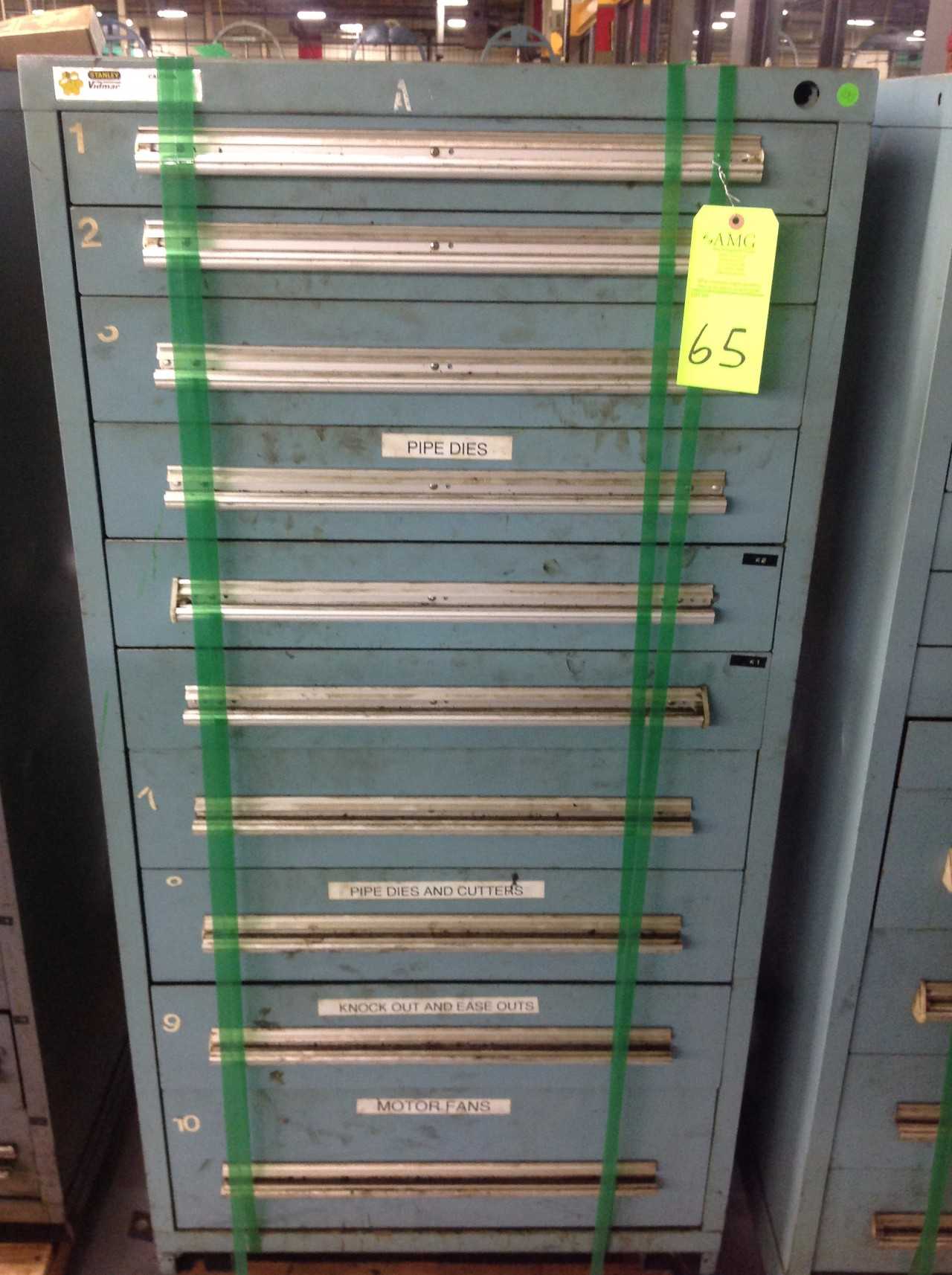 Stanley Vidmar 10 Drawer Tool Cabinet - TOOL STORAGE