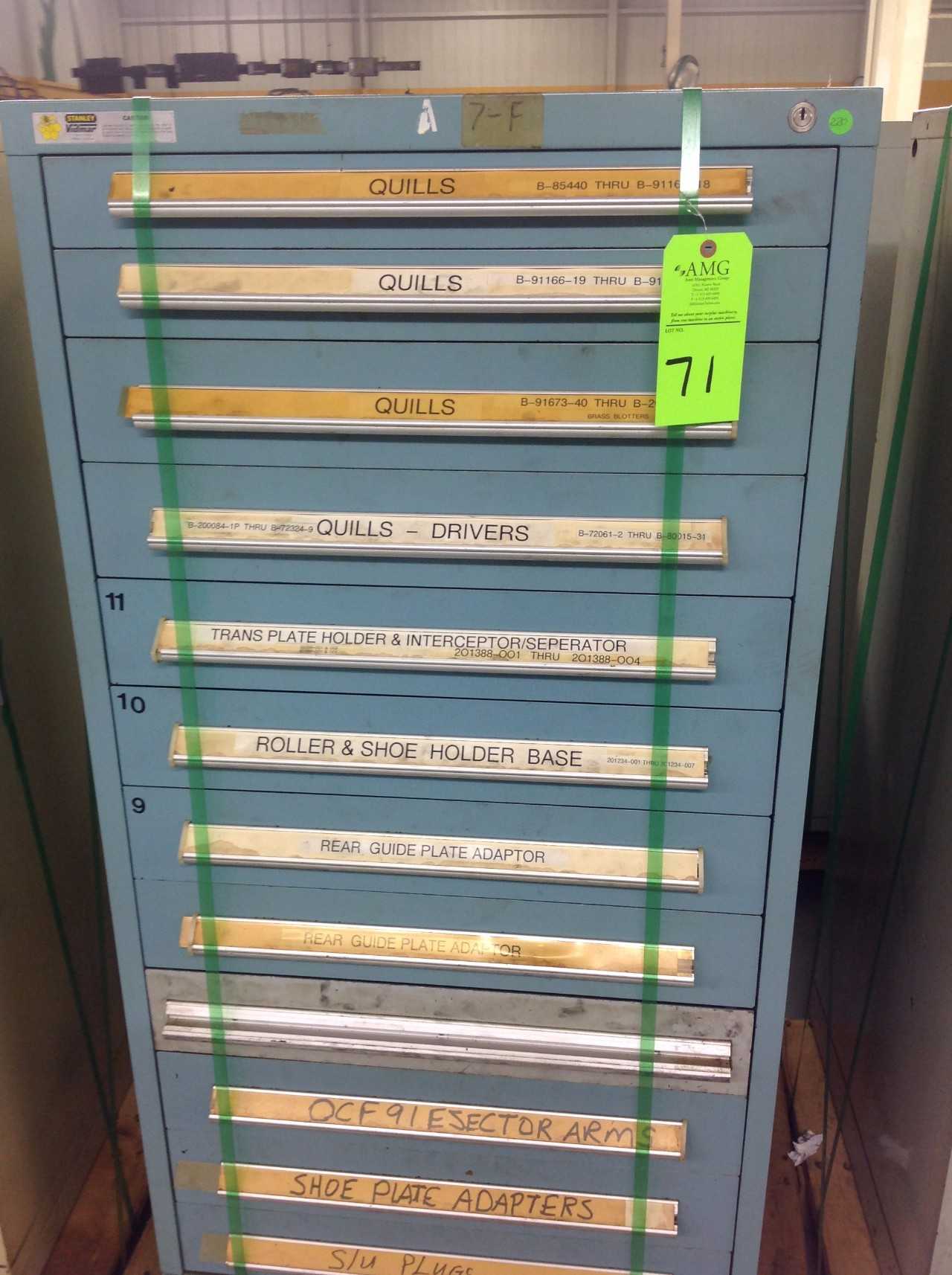 Stanley Vidmar 12 Drawer Tool Cabinet - TOOL STORAGE