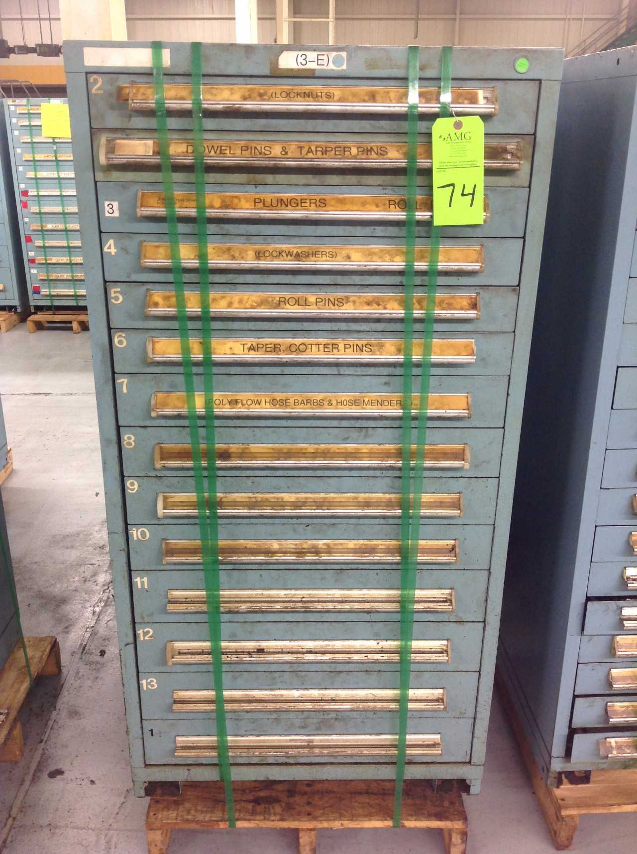 Stanley Vidmar 14 Drawer Tool Cabinet - TOOL STORAGE