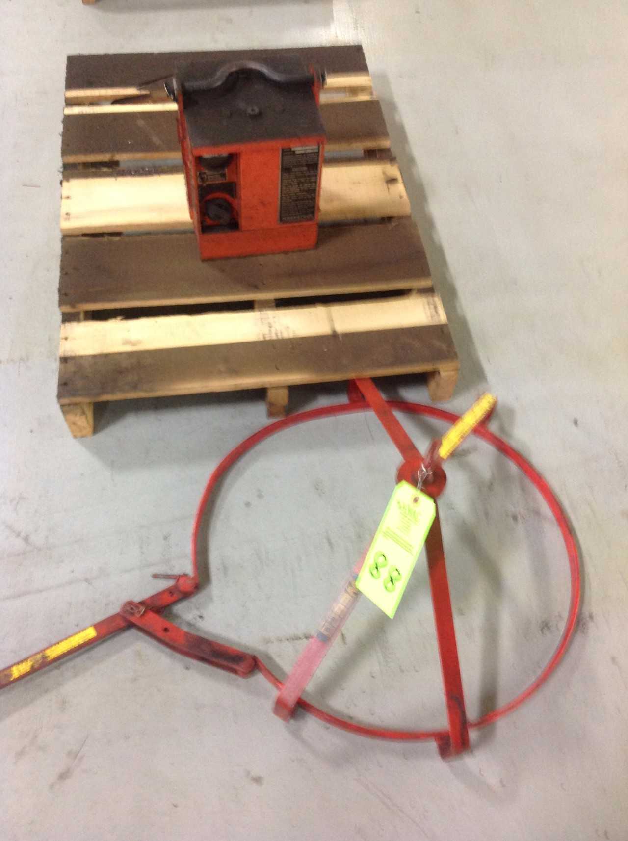 2,000LB Max Cap. Magna Tool Magnet Lift, Wesco Barrel Lift - MISCELLANEOUS