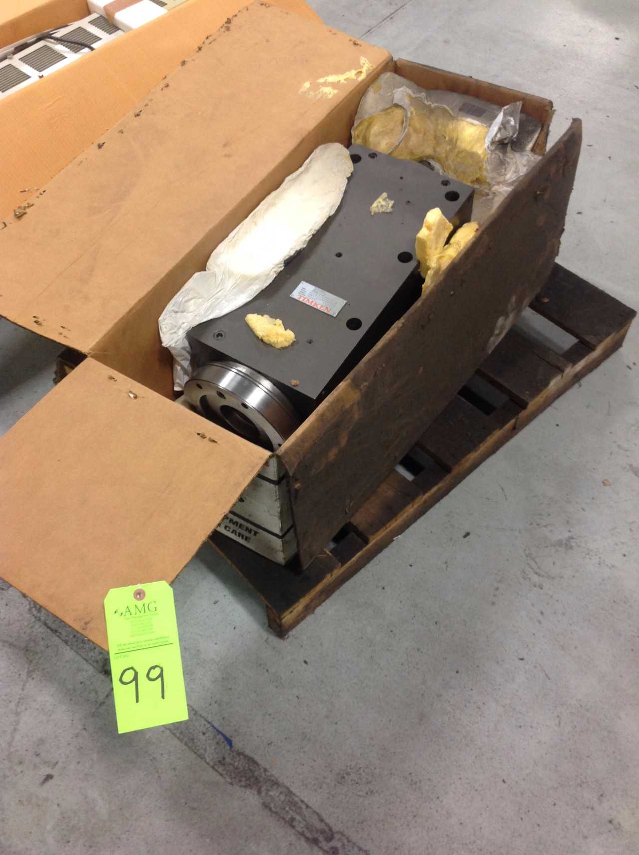 Setco model 4309BY8361 Spindle,1600RPM, Rebuilt, s/n:1489791 - POWER TRANSMISSION