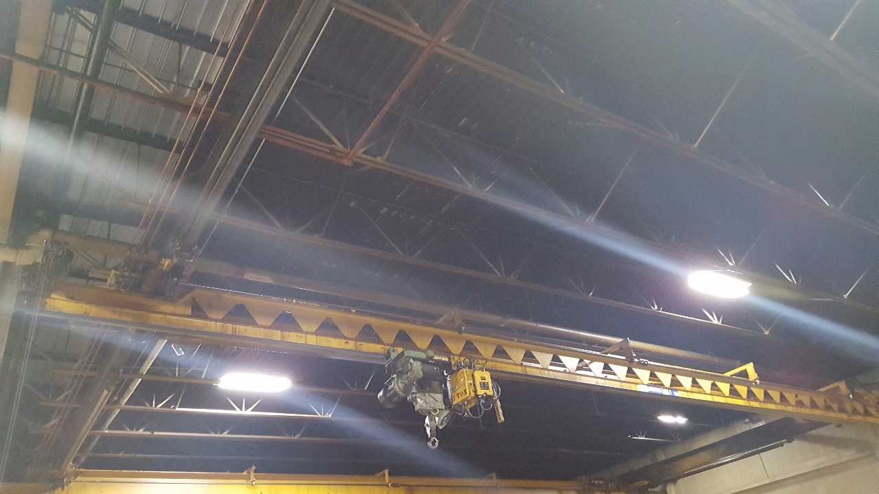 Coffing 1Ton crane hoist w/ P&H pendant Controller - LIFTING EQUIPMENT