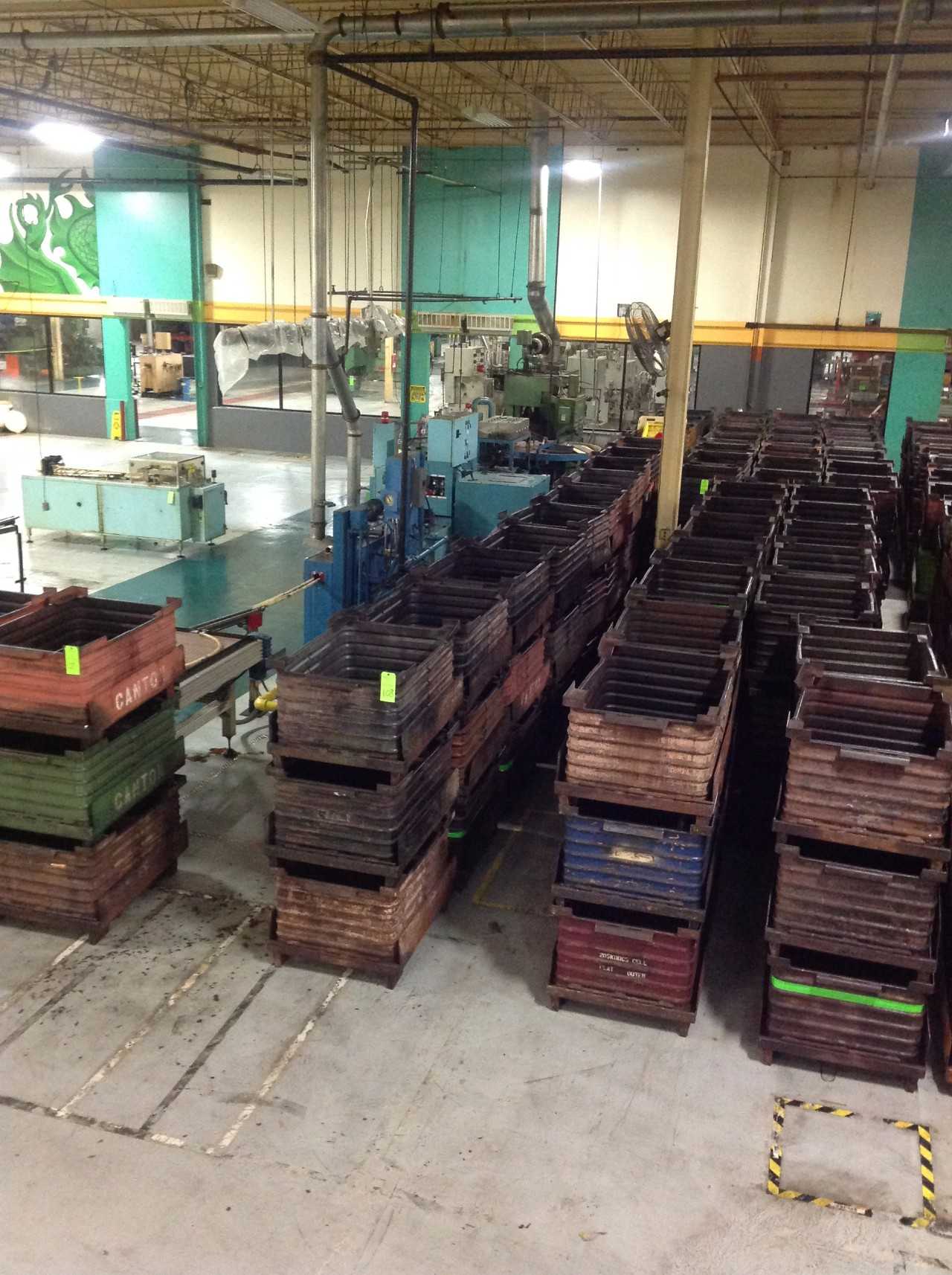 Metal Totes, Approx. 90 - MATERIAL HANDLING