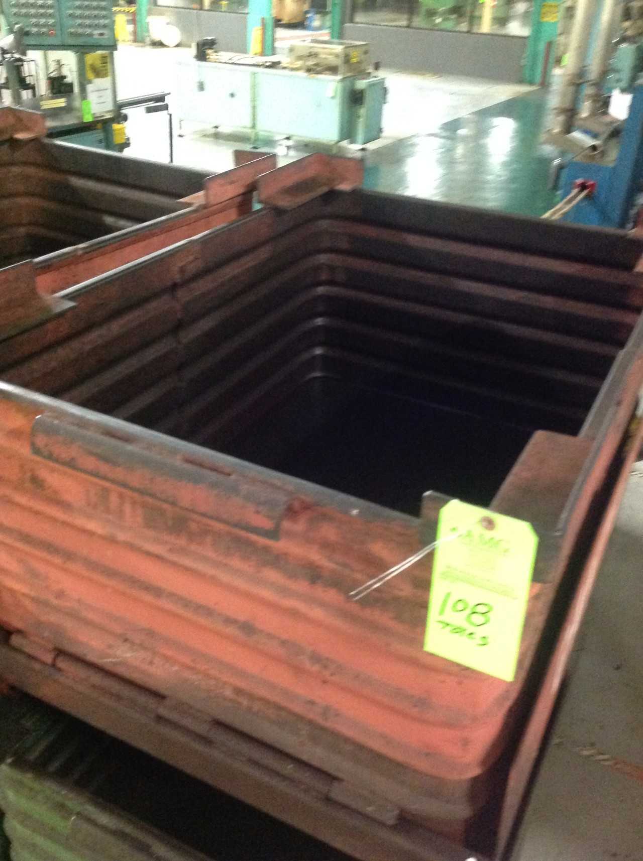 Metal Totes, Approx. 90 - MATERIAL HANDLING