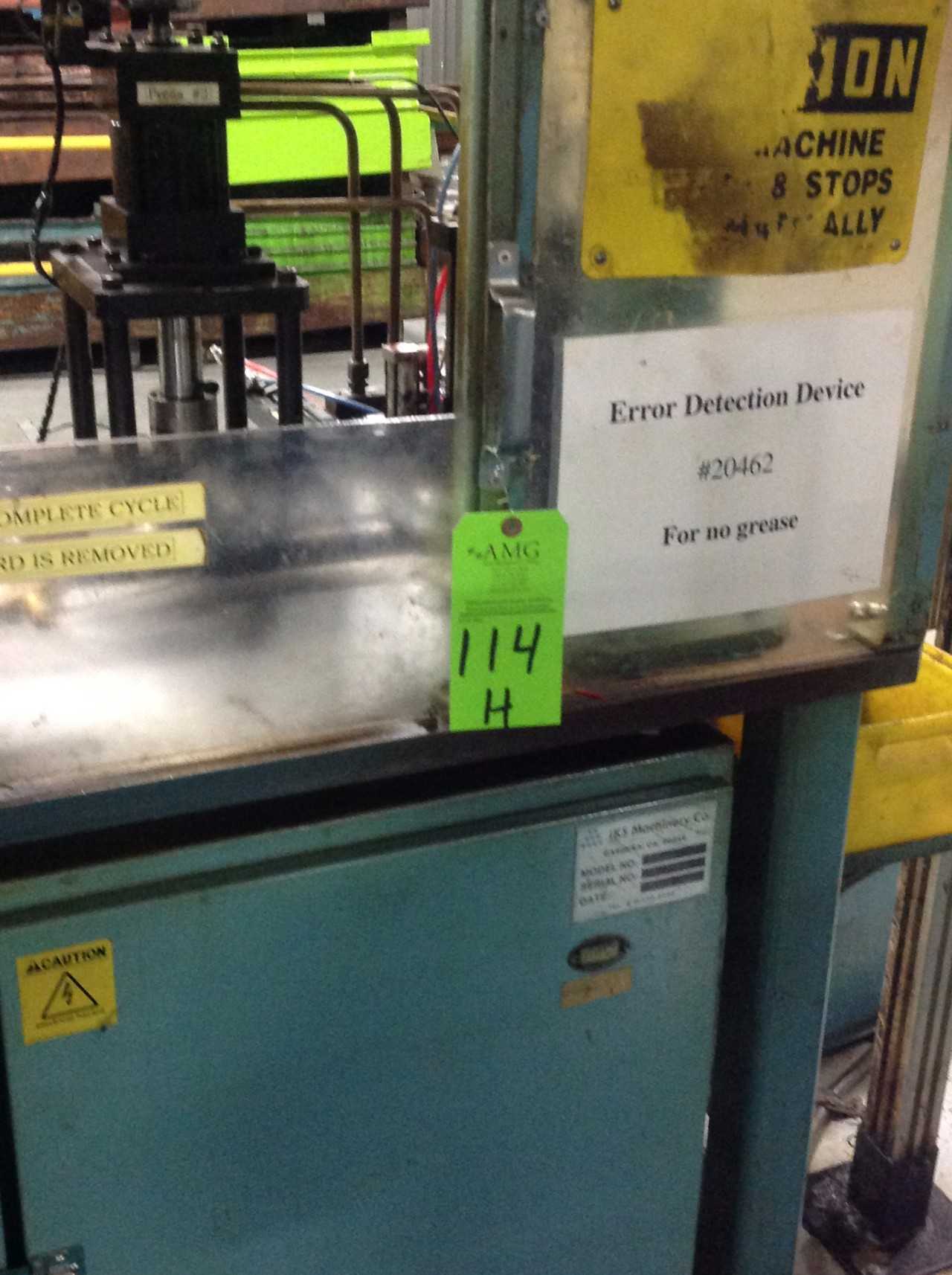 IKS model 2600, s/n: 011994, error detection device - PROCESS EQUIPMENT