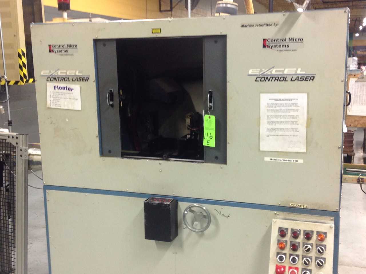 Excell Control Laser Mark Machine w/Chiller - MACHINING ACCESSORIES & TOOLING