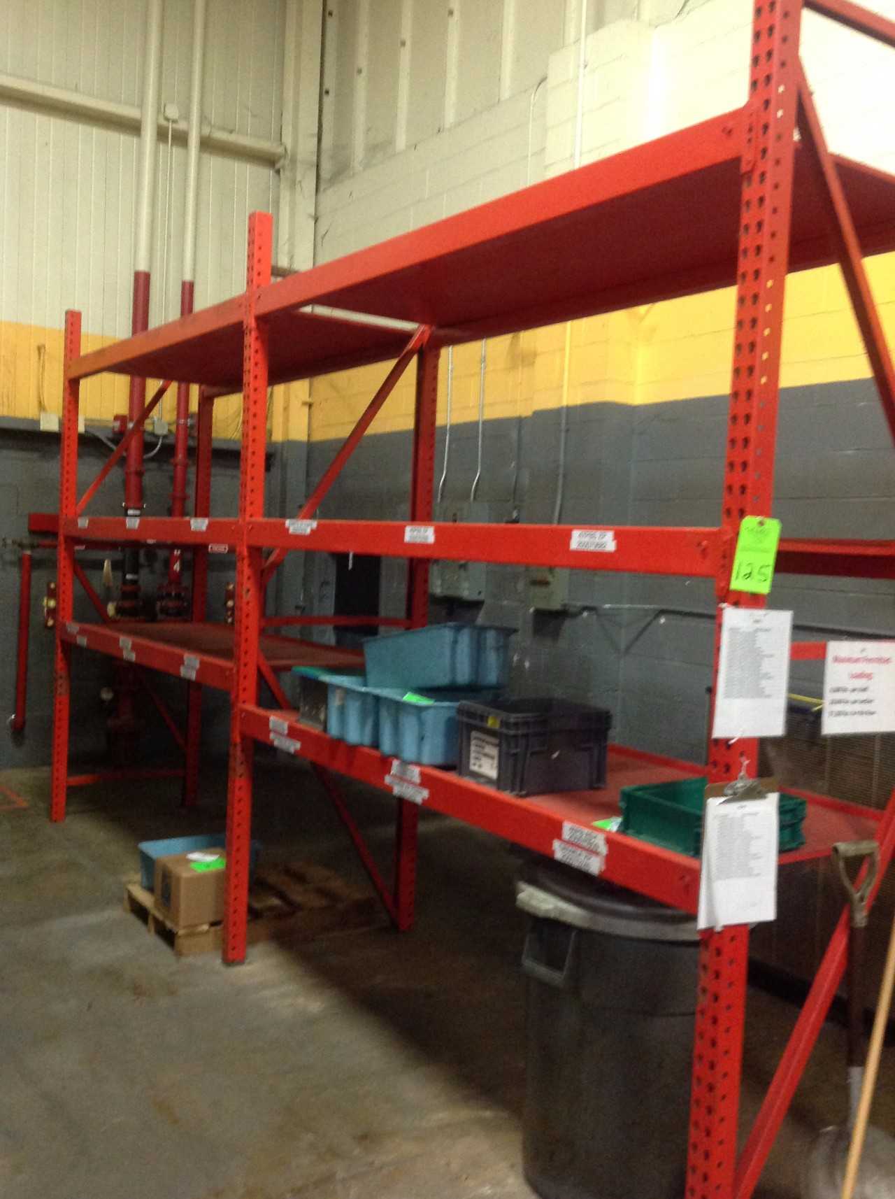 Heavy duty metal Racking  - PALLET RACKING