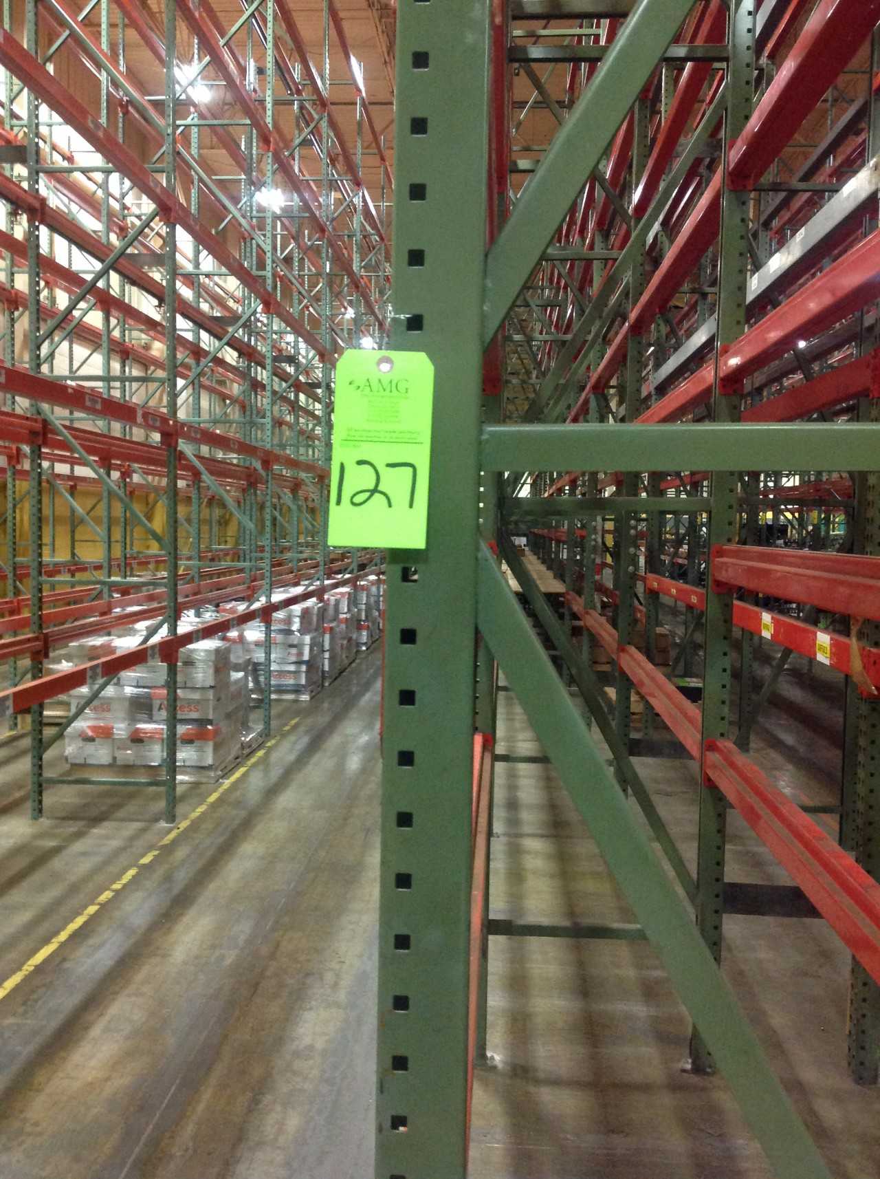 Lot of Steel pallet racking  - PALLET RACKING