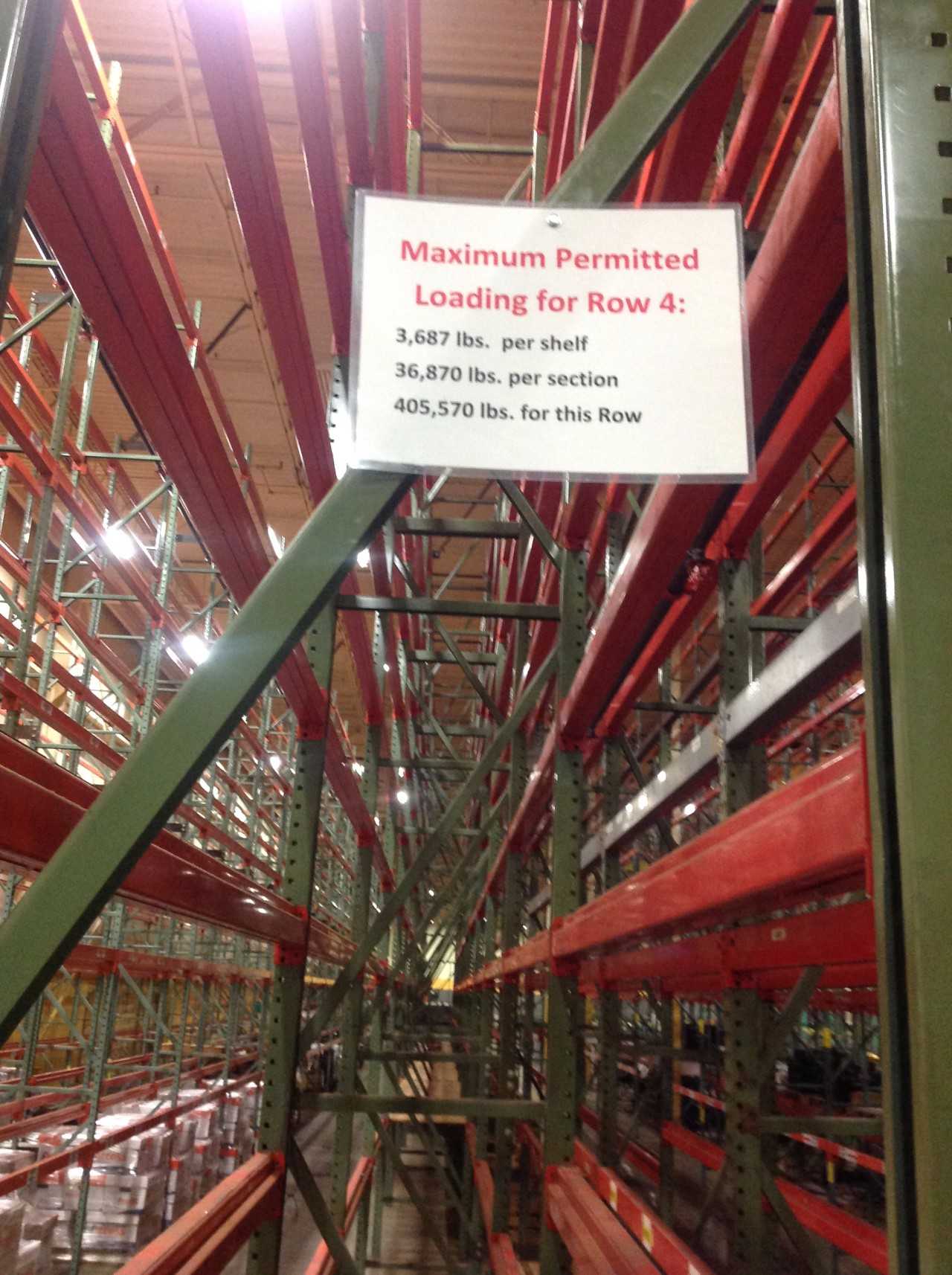Lot of Steel pallet racking  - PALLET RACKING