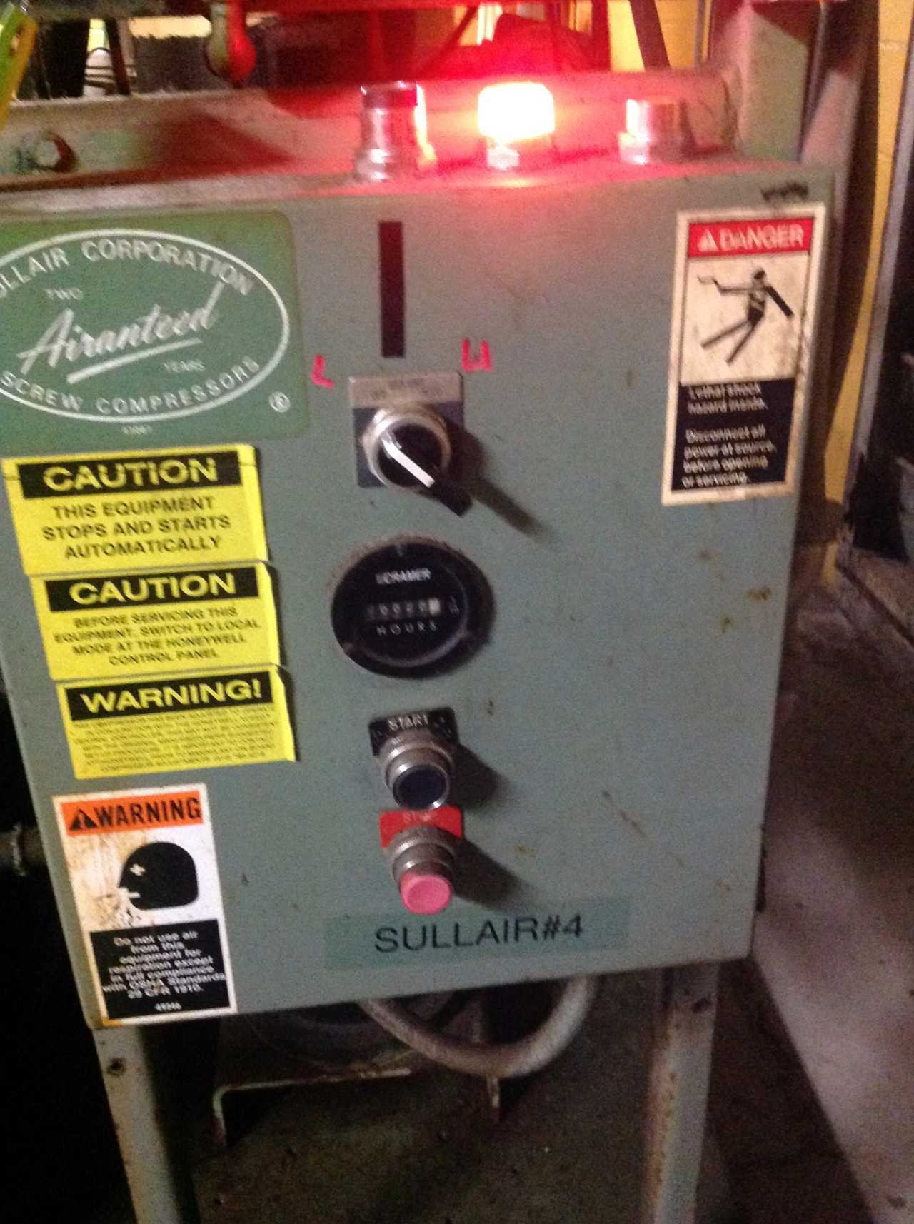 300 H.P.Sullair model 32-300L, air compressor - AIR COMPRESSORS