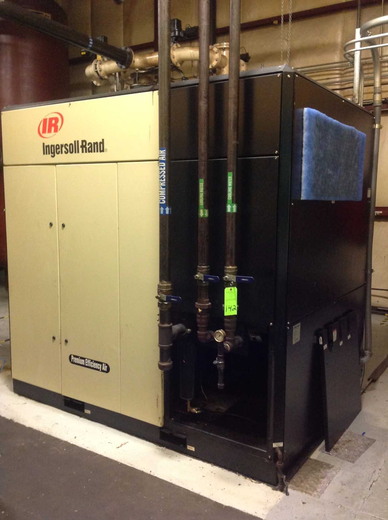200 H.P. Ingersoll Rand Complete Air compresser system.  - AIR COMPRESSORS