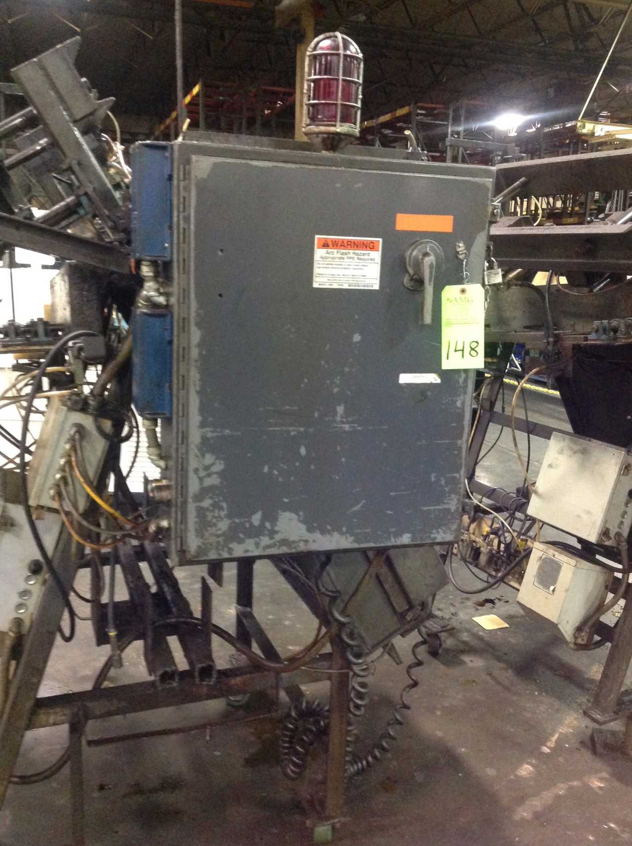 Lot of (2) Pro-Fab Distribution motorized Conveyors - CONVEYORS