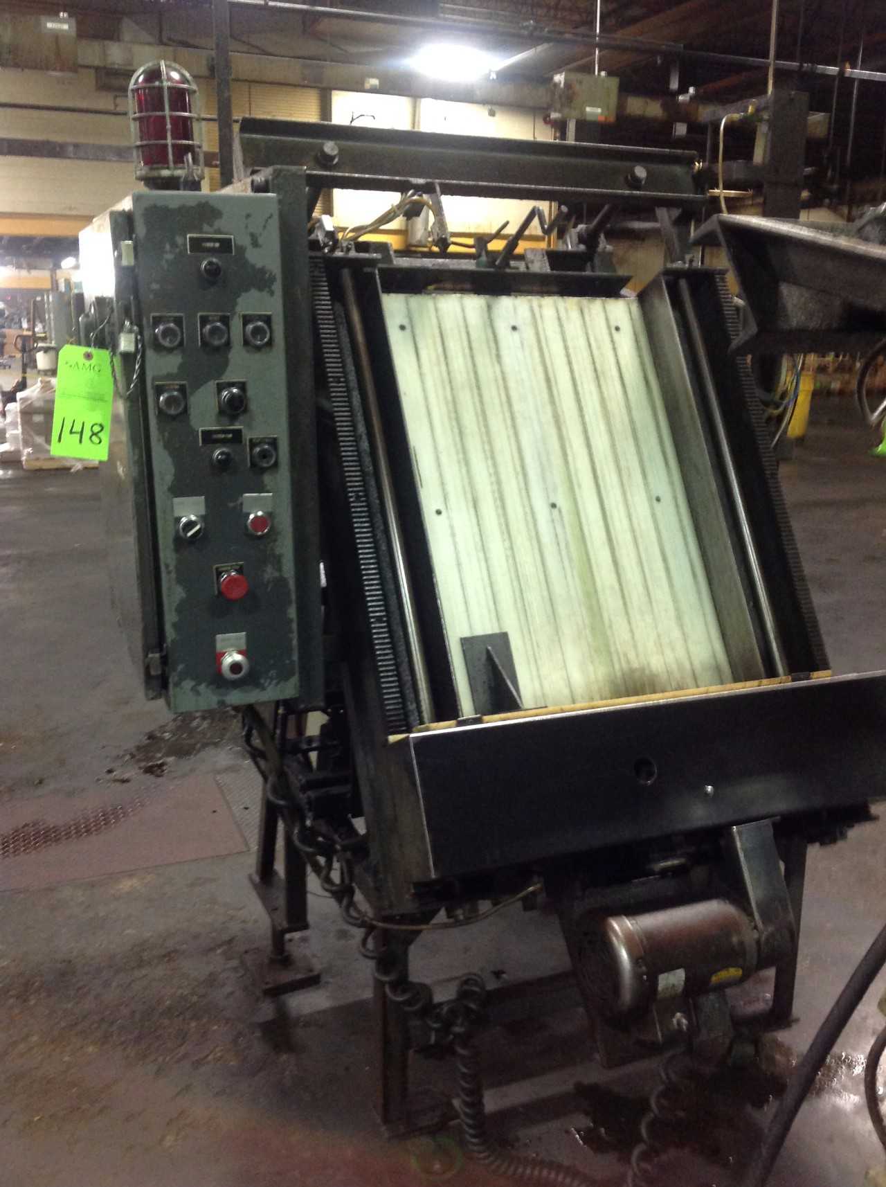 Lot of (2) Pro-Fab Distribution motorized Conveyors - CONVEYORS