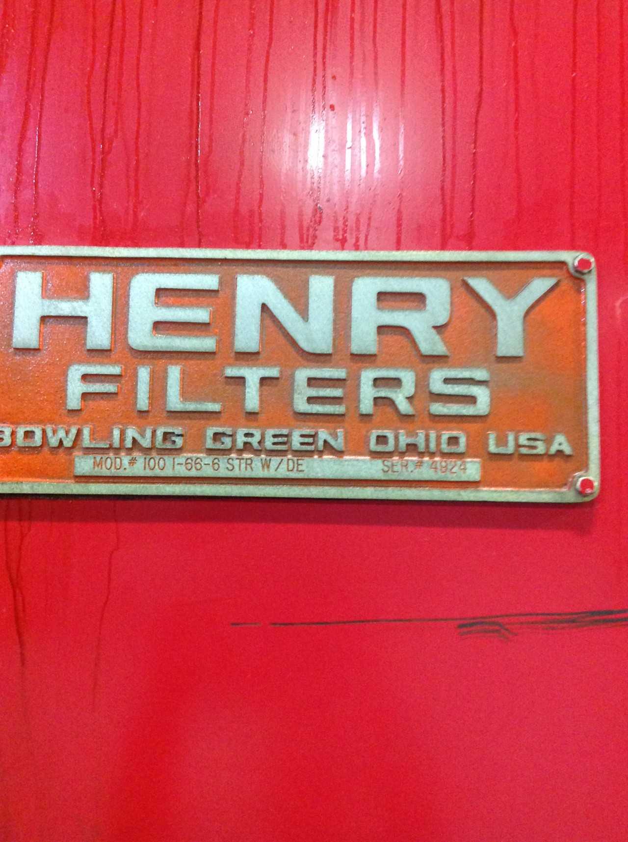 Henry Filtration Unit - PROCESS EQUIPMENT