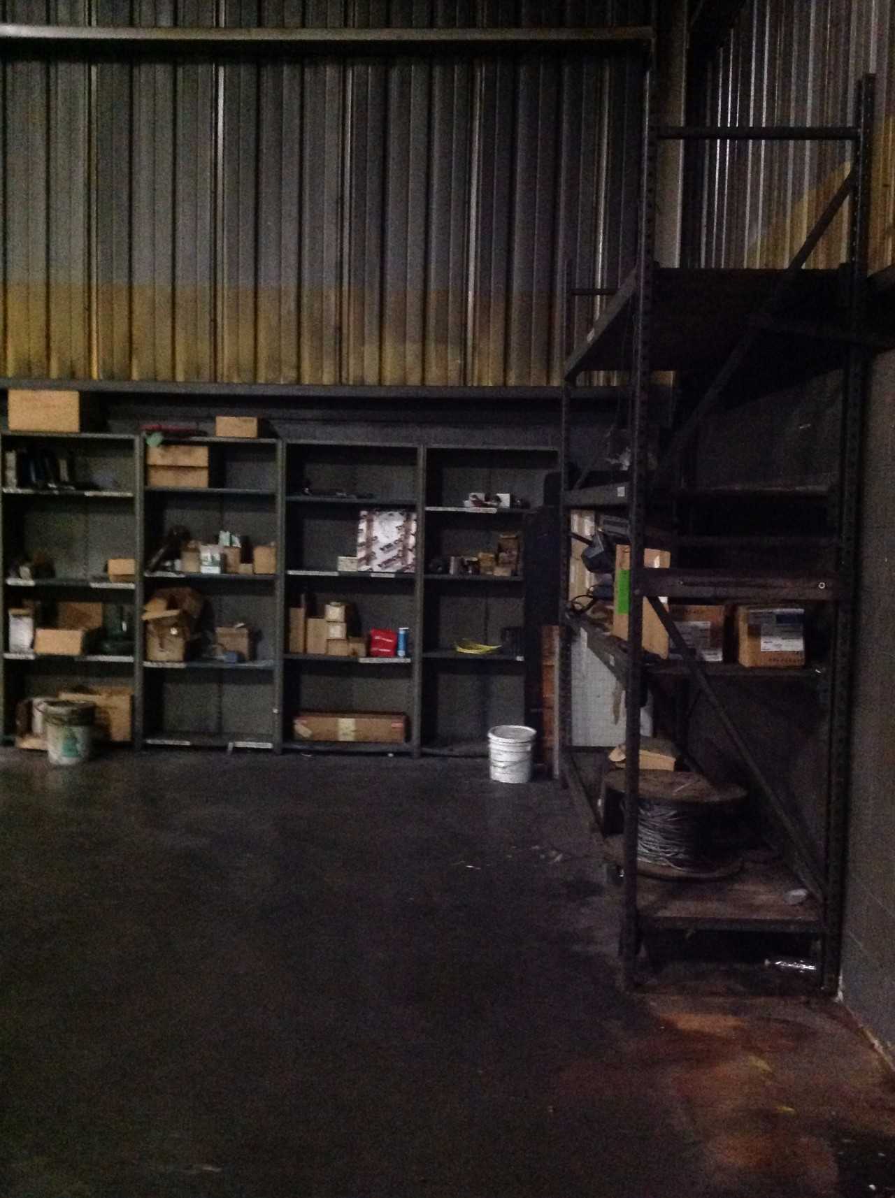 Lot of Metal Shelving w/ spare Heat Treat parts - SHELVING